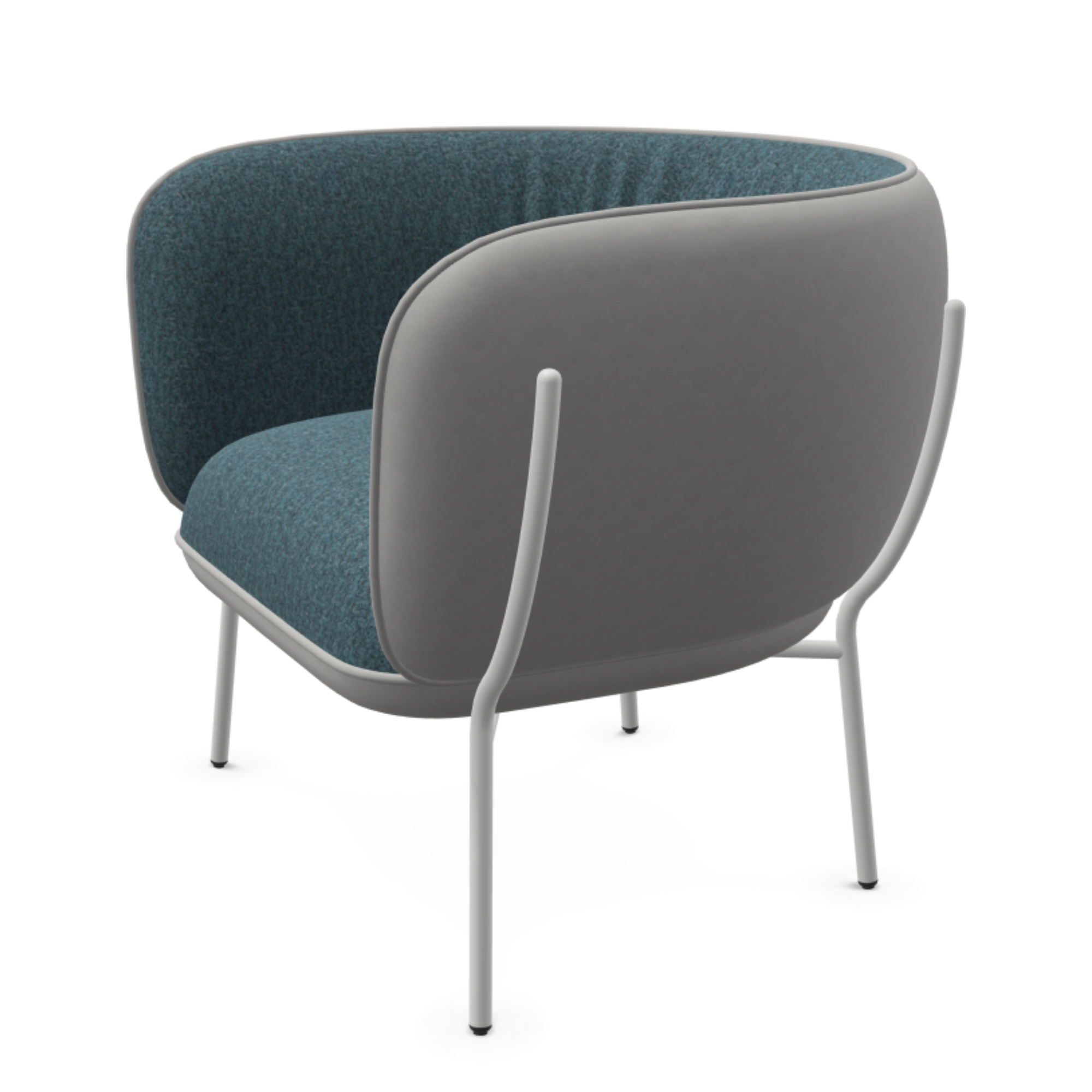Designer Objektmöbel Sessel für Büro und Objekt mit Gestellgestell