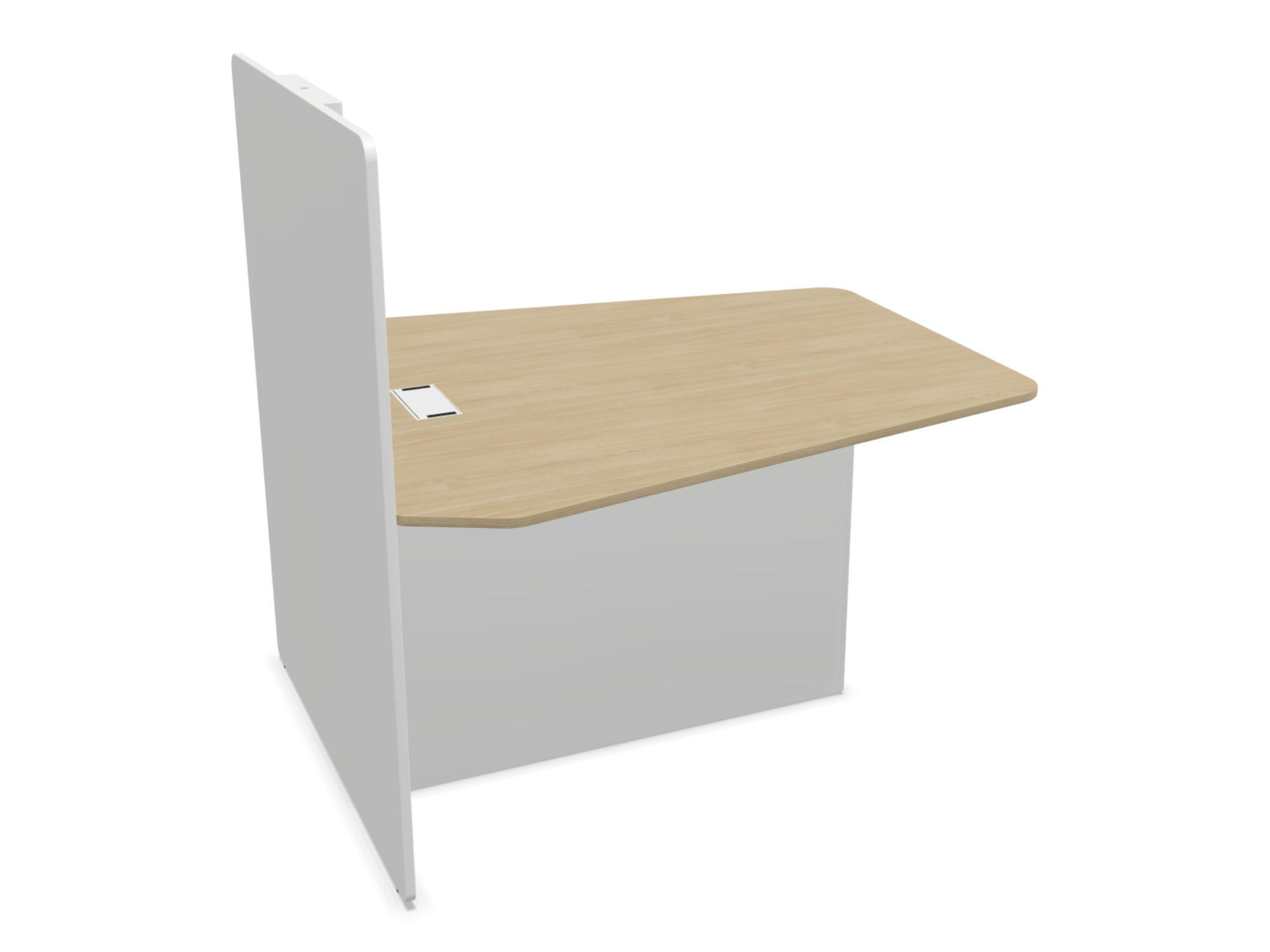 Actiu Ofimat Plus Meeting-Point Hochtisch mit Media-Wall