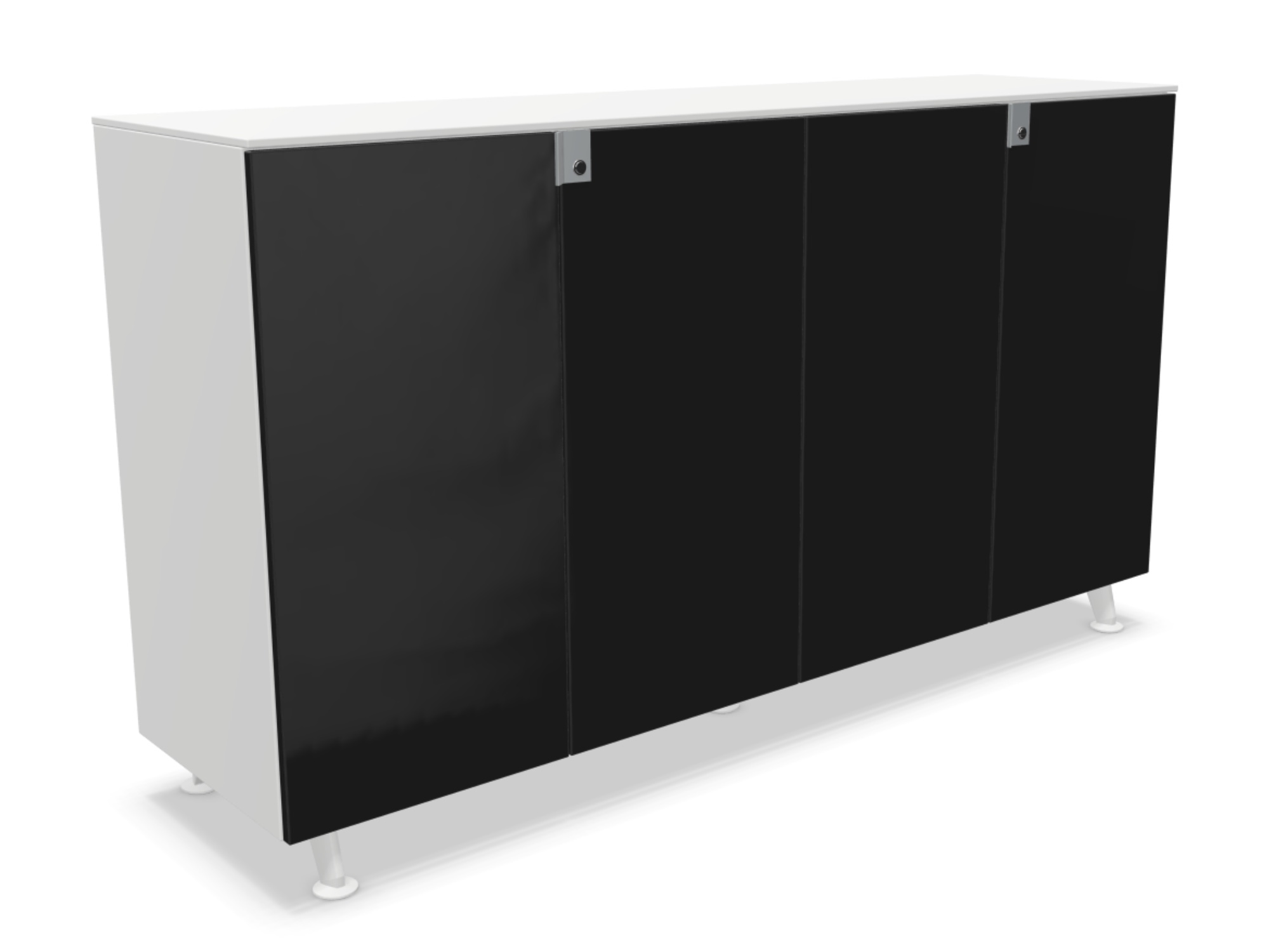 Actiu Arkitek Sideboard 155cm i2n OH mit Glastueren