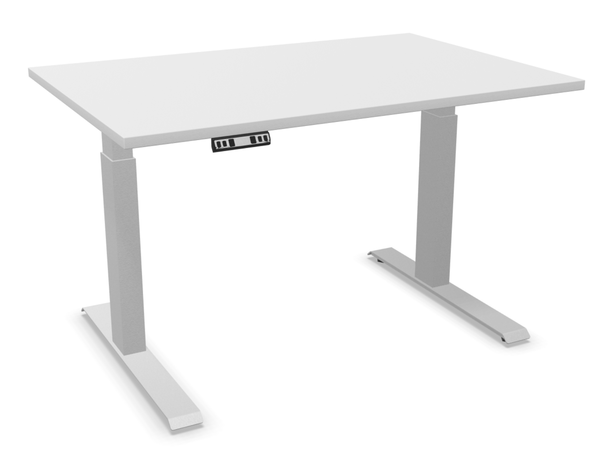 Steh-Sitzschreibtisch 4BM-DESK3 elektrische Höhenverstellung 64-129 cm