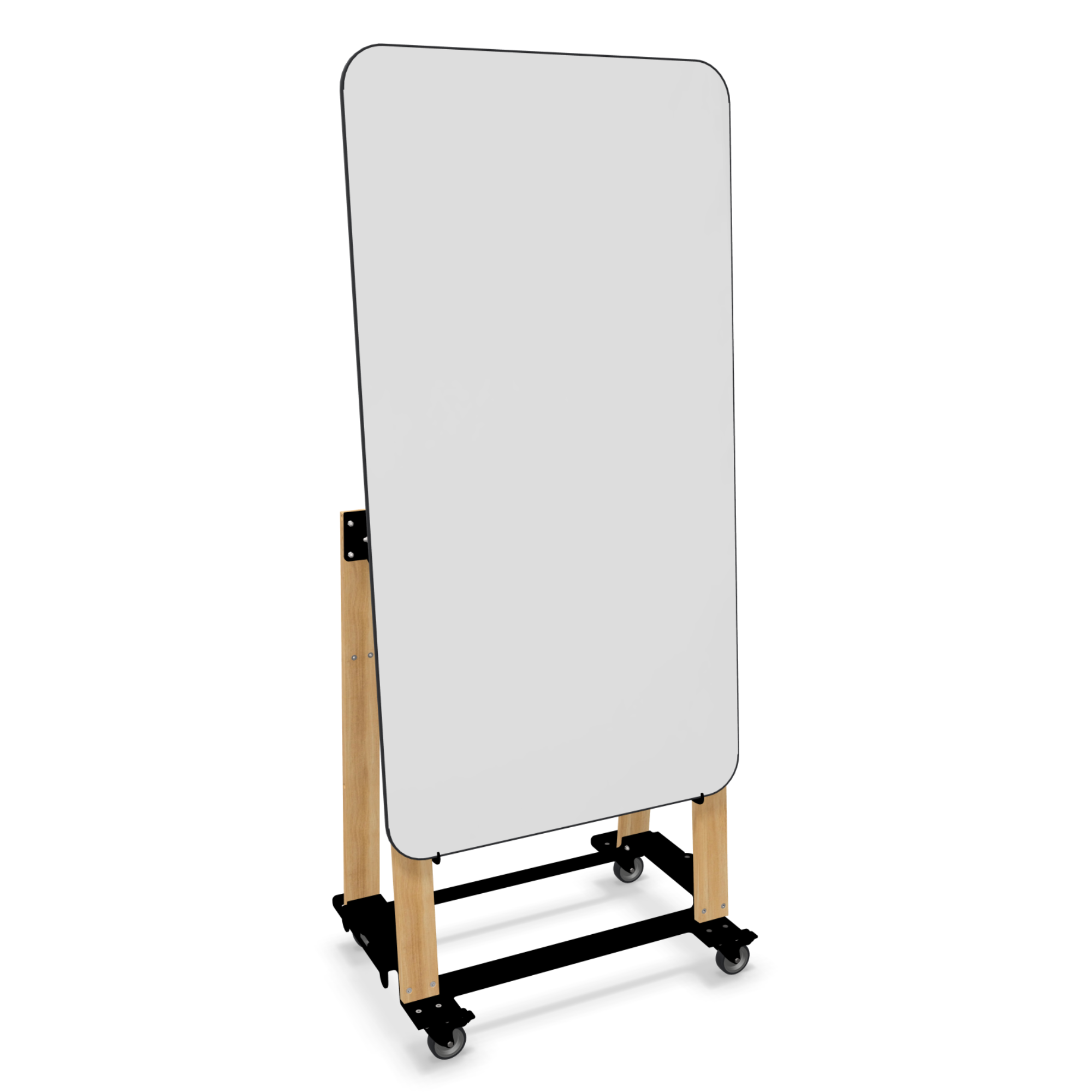 Adeco Whiteboard mit flexiblen Ständer z.B. als Tisch