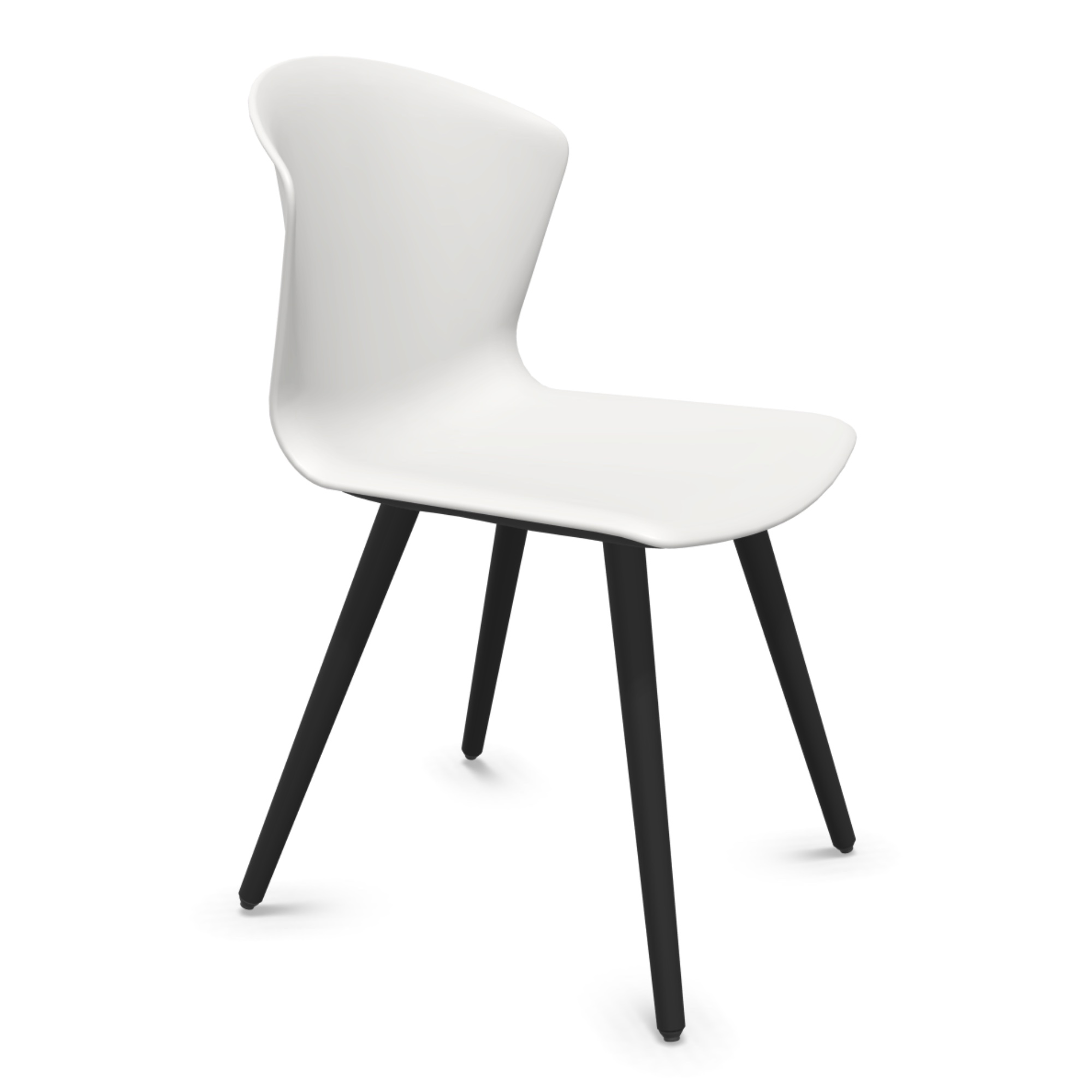 Actiu WHASS Designer- Stuhl mit Holzgestell