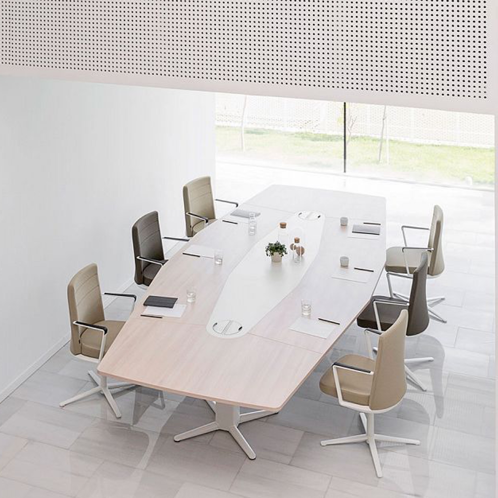 Actiu POWER Konferenztisch 100er Serie in 360 x 119 cm