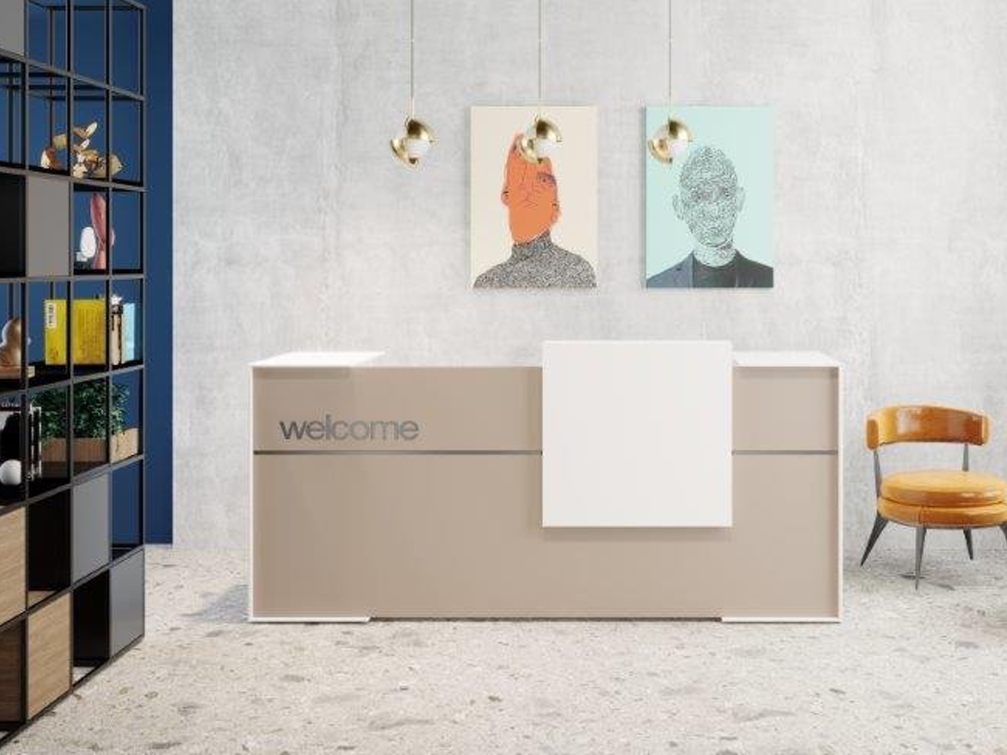 Theke für Ihr Büro in moderner Optik