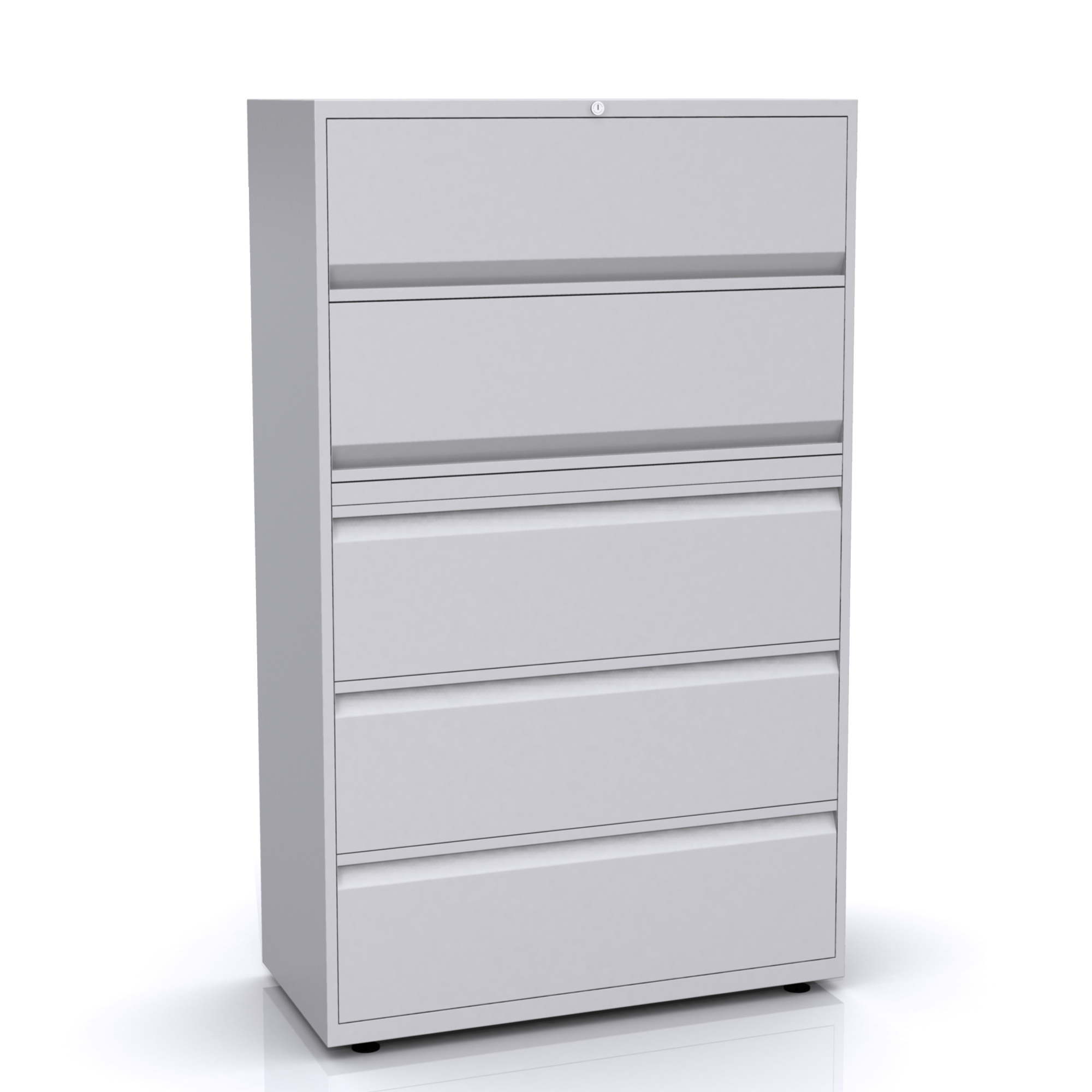 Bisley LateralFile 10C502CT3H  Aktenschrank aus Stahl 166x100x47 cm (HxBxT)