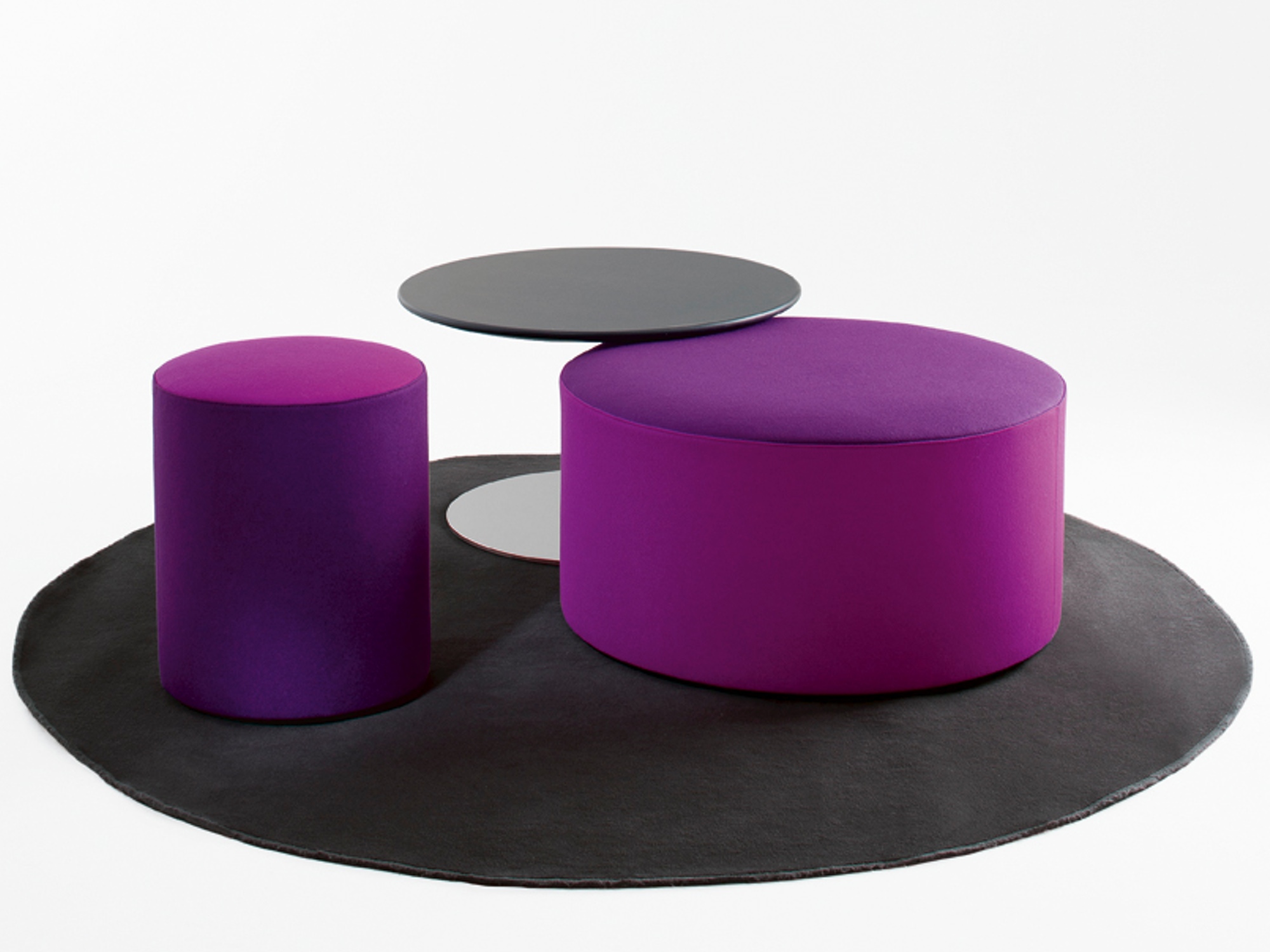 Kastel Kroff Hocker 82 cm rund 42 cm hoch
