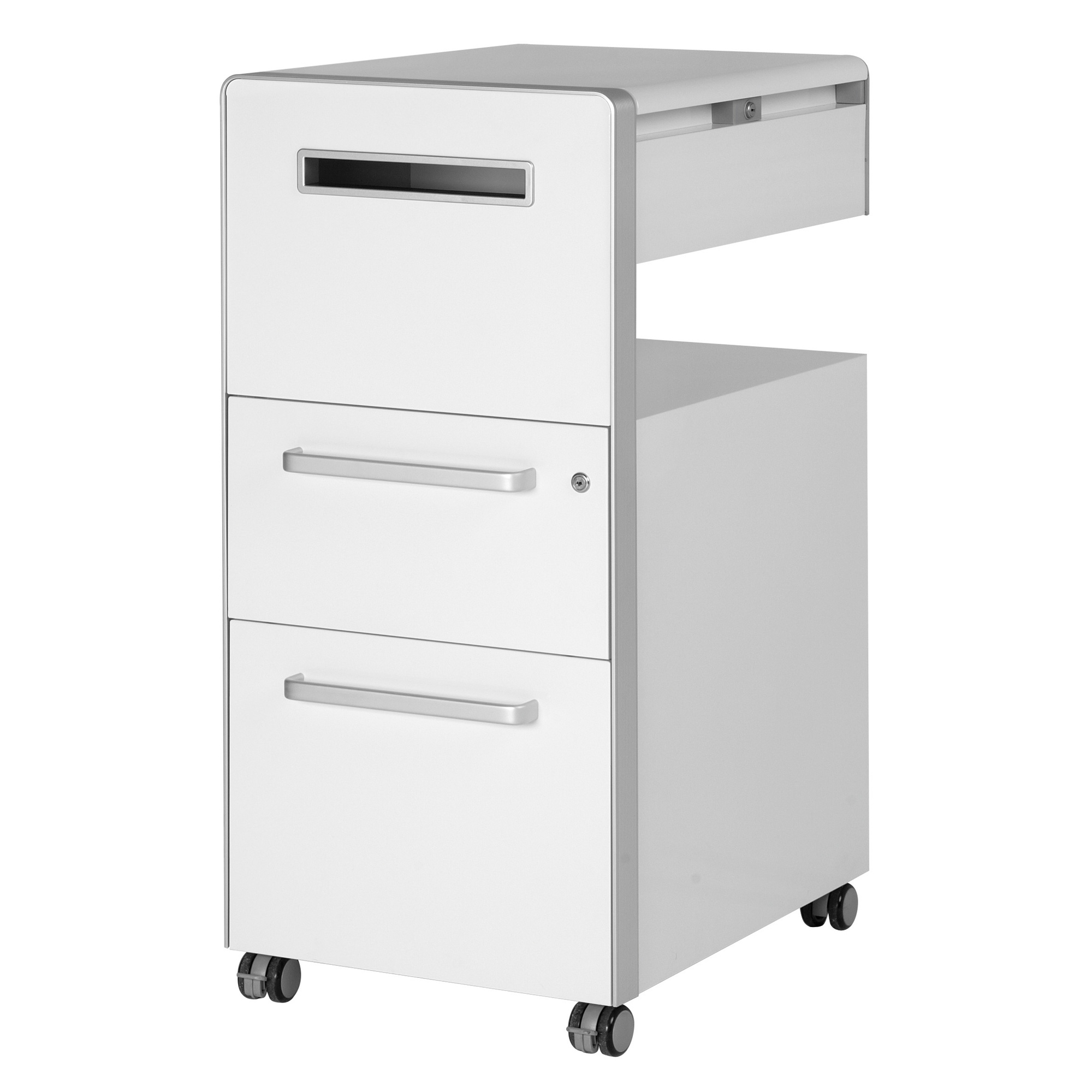 Bisley Rollcontainer BITE mit 1 Schubfach und 1 Hängeregister