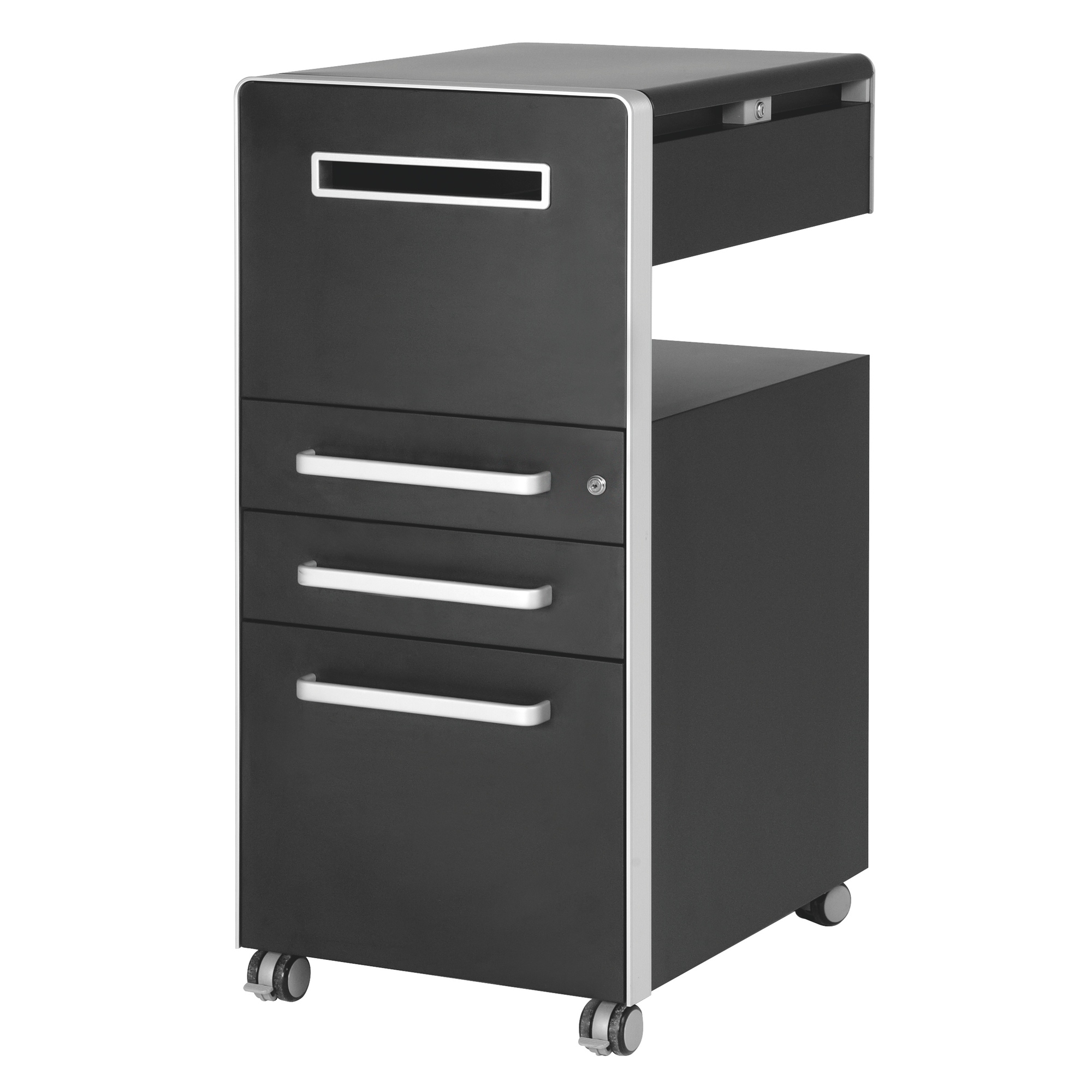 Bisley Rollcontainer BITE mit 2 Schubladen und 1 Hängeregister