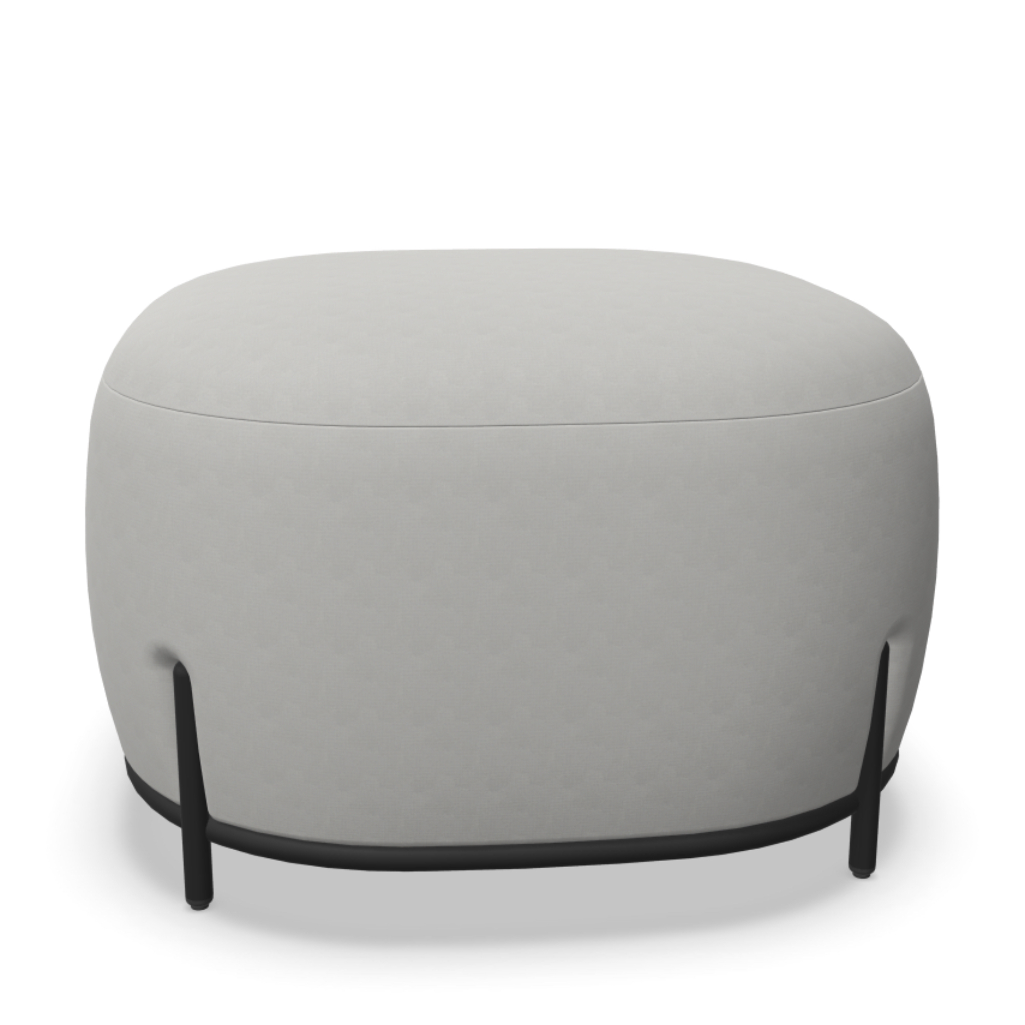 Actiu GLOBB Designer Sitzhocker Sitzpouf mit Metallgestell