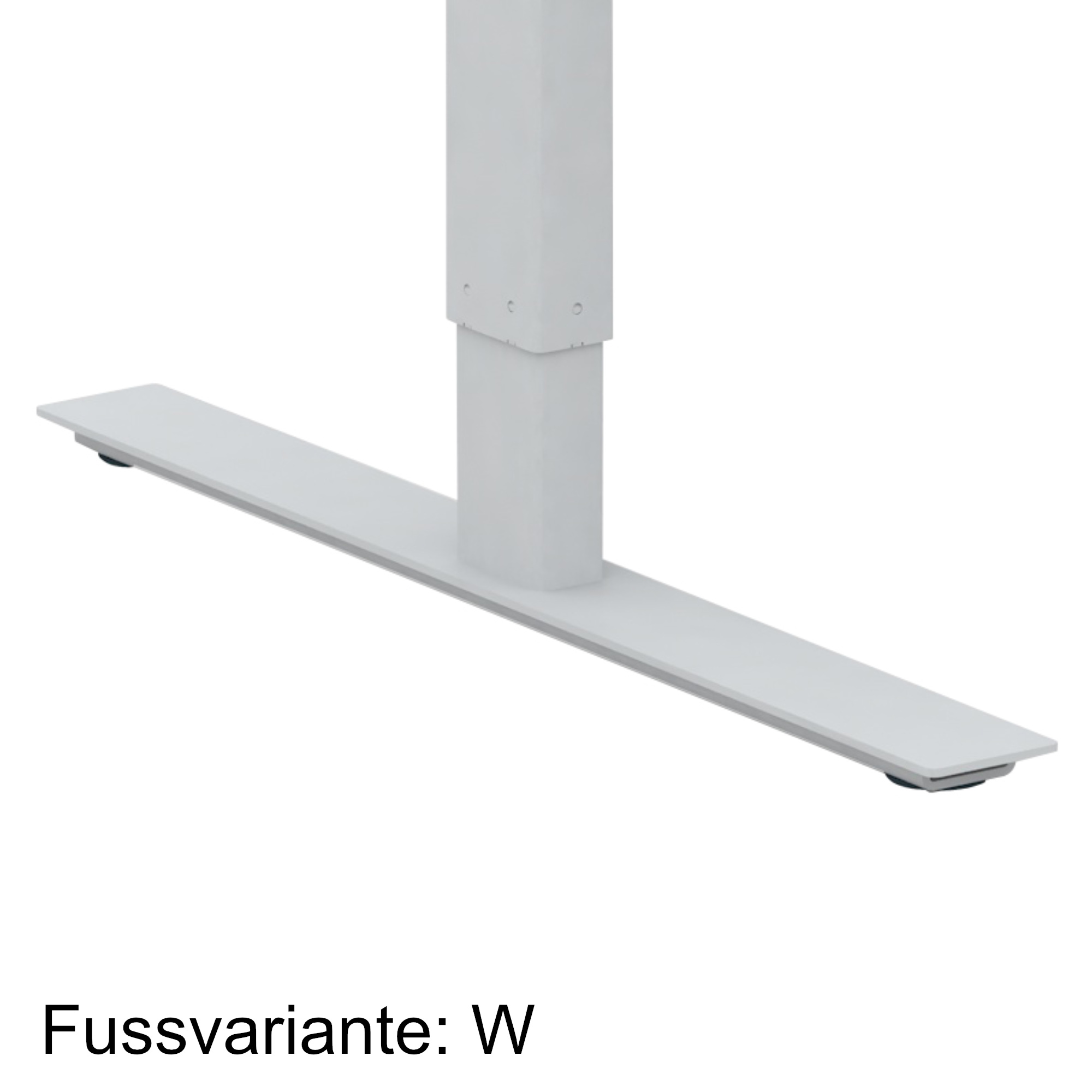 Konferenztisch FREEZ mit T-Fuss in 200/220x120 cm
