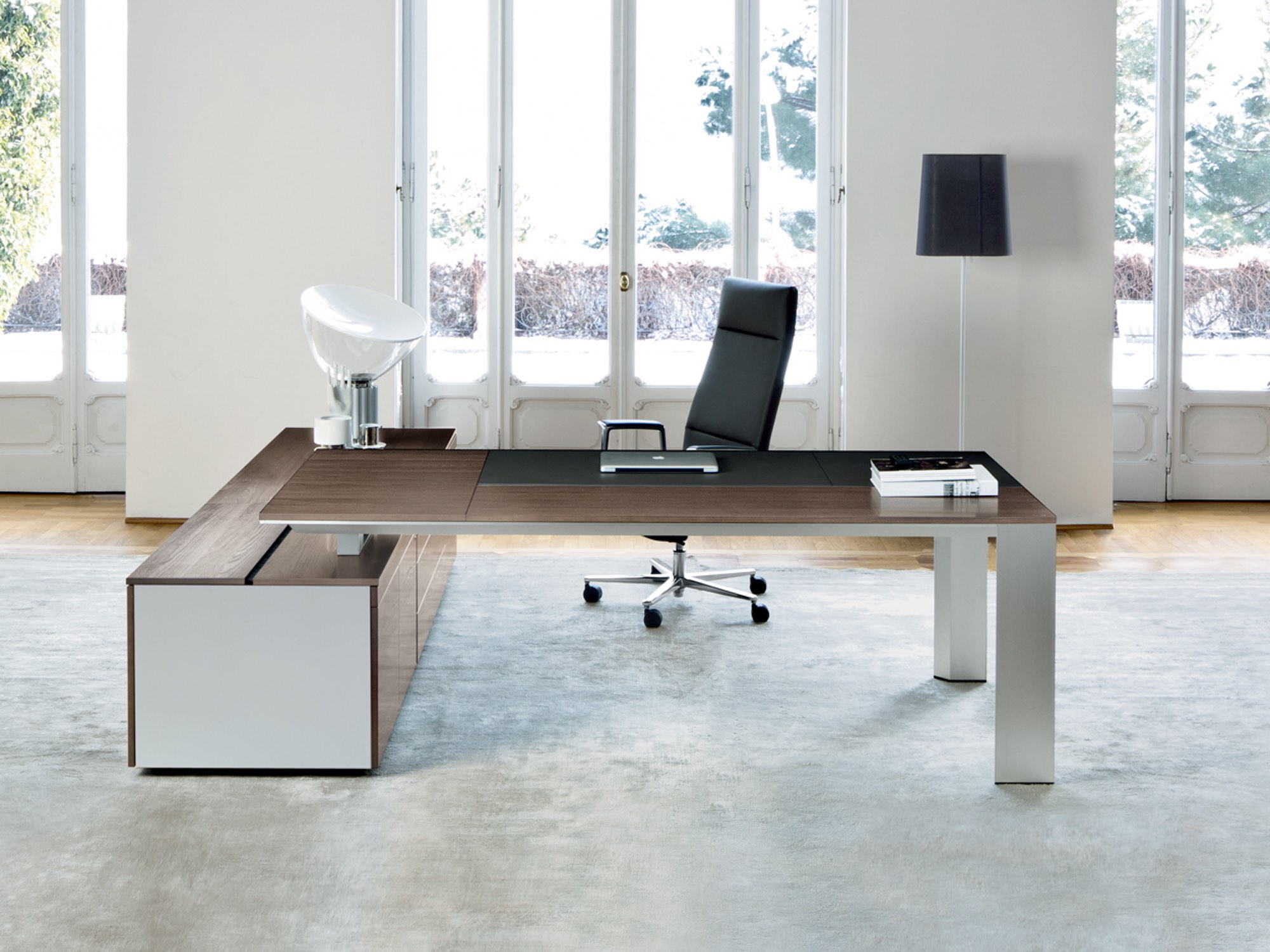 Frezza ONO Schreibtisch mit Sideboard lang