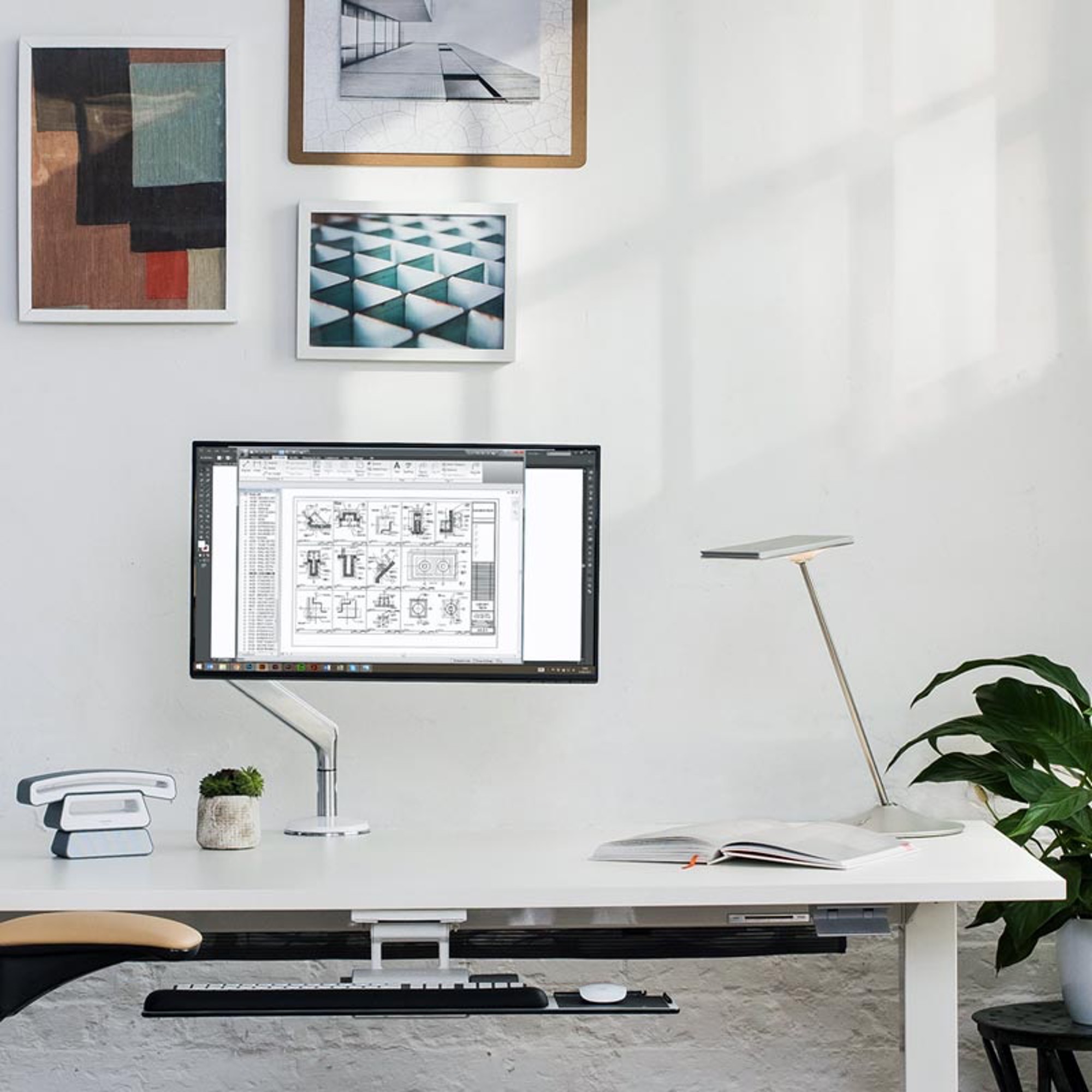 Humanscale Monitorarm M2 für Single- Monitor
