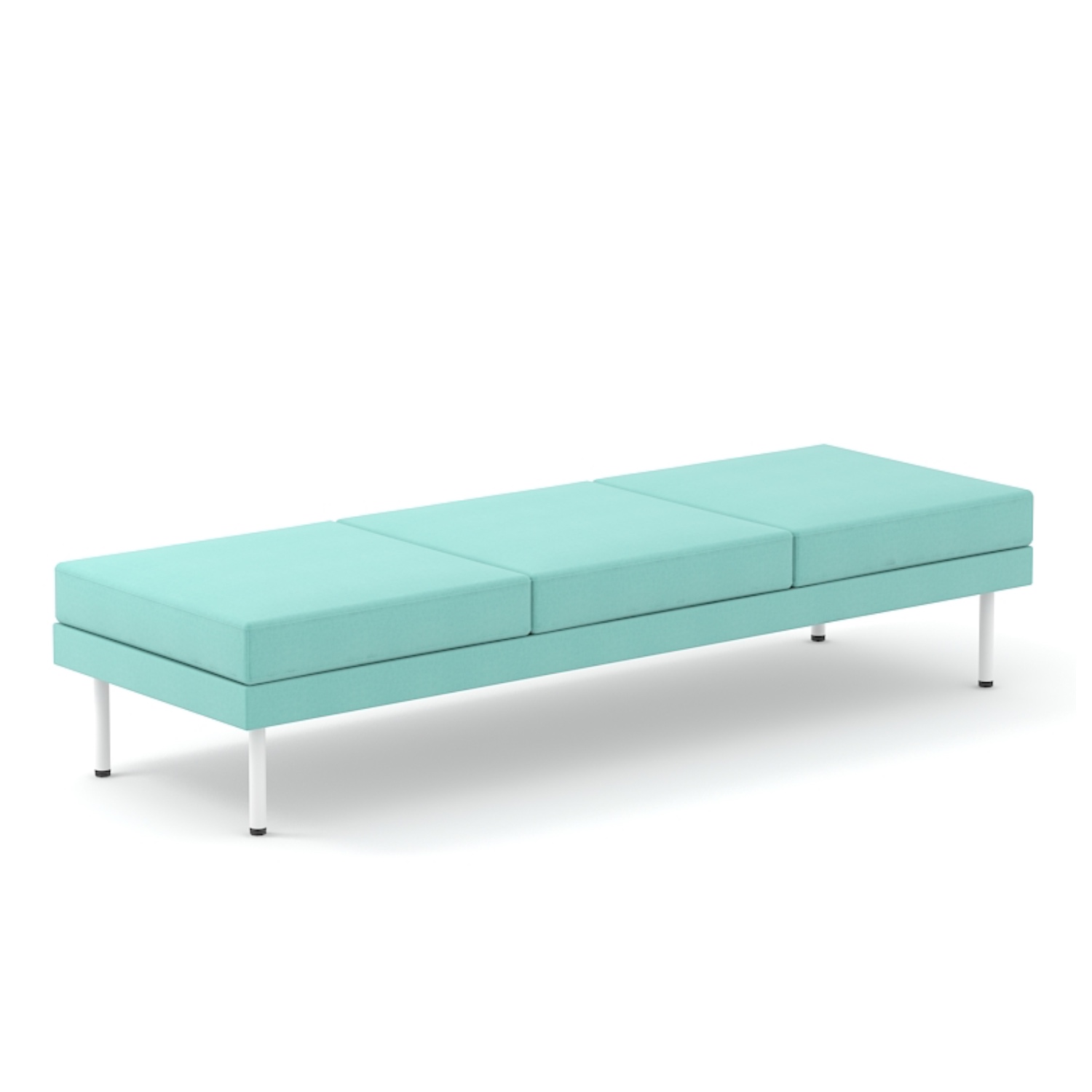 SoftHill 3-Sitzer Bank Lounge Hocker - Modulare Sitzmöbel