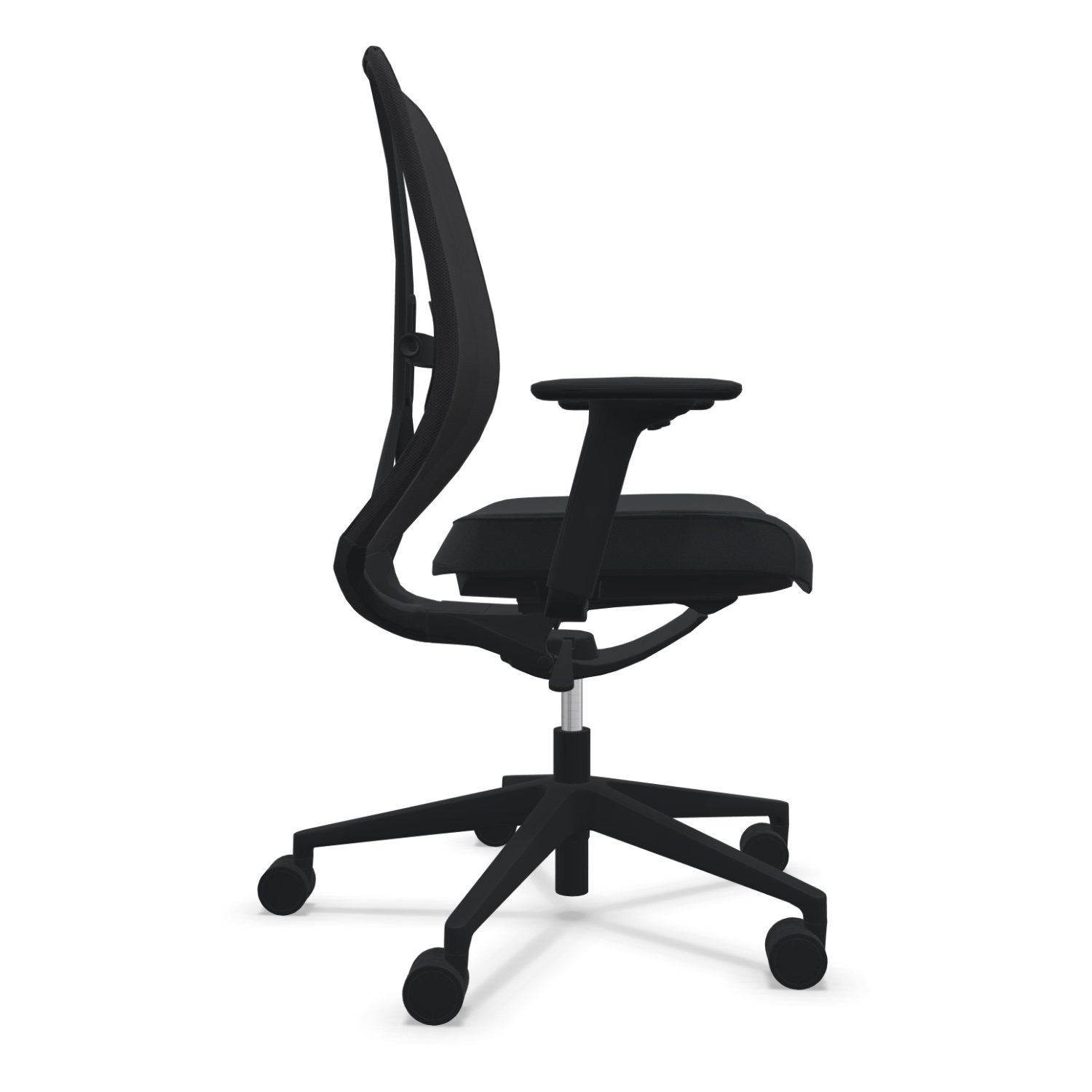 Köhl Drehstuhl KANSEO Netzrücken 62 cm schwarz