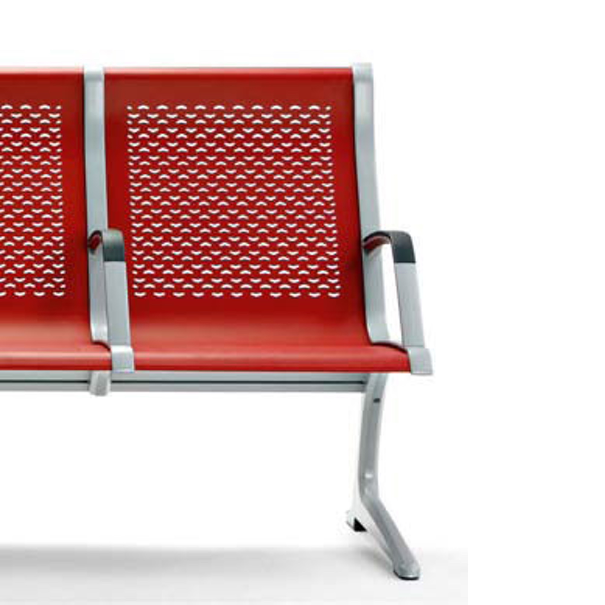 Actiu PASSPORT STEEL Traversenbank mit Metall-Sitz