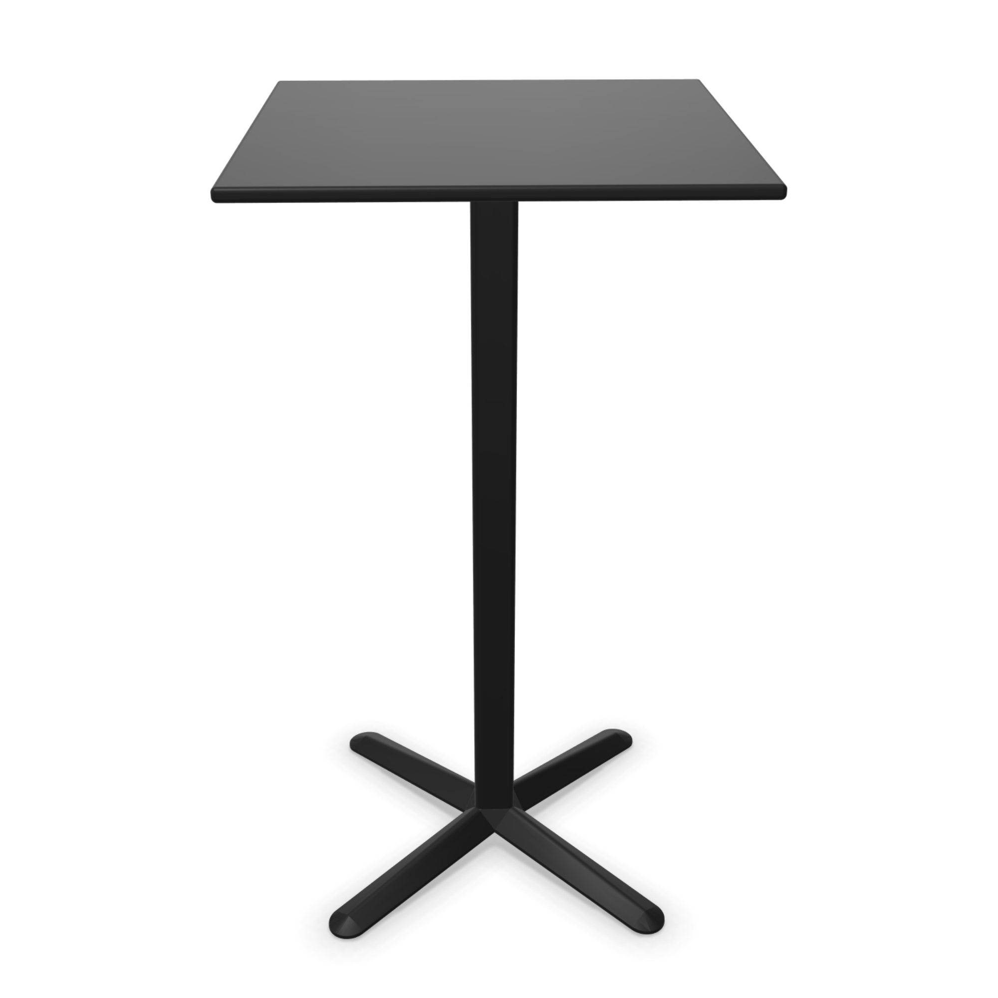 GABER Arket Hochtisch mit rechteckiger Tischplatte und Gestell aus Metall - outdoor