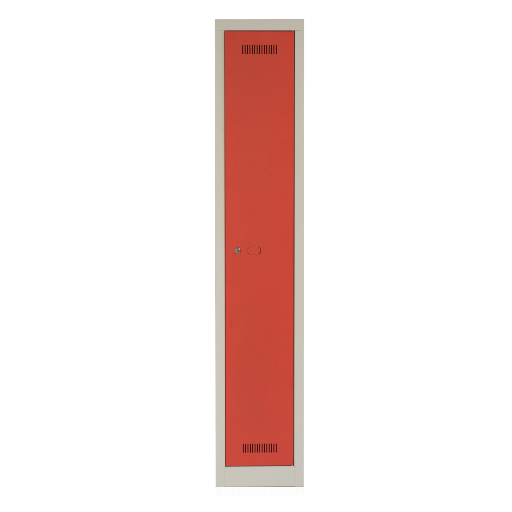 Bisley Mono Bloc Gaderobenschrank mit 1 Abteil Hutablage und Kleiderhäken