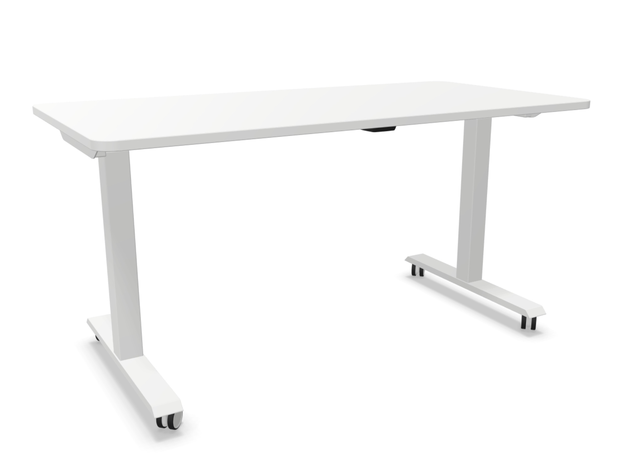 ABVERKAUF : Actiu Mobility AIR Schreibtisch 180 x 80 cm höhenverstellbar per Gas-Lift-Mechanik - Abv