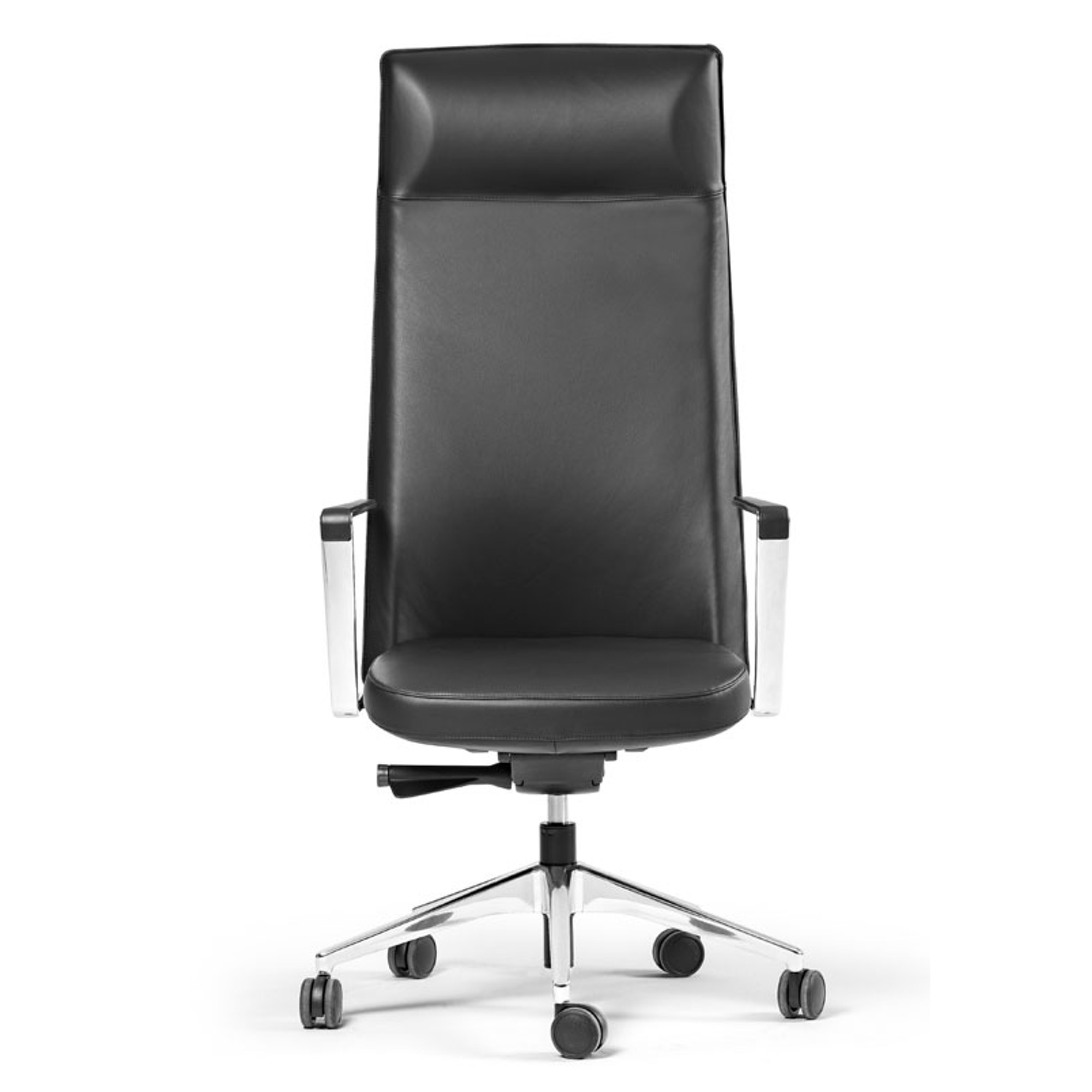 Chefsessel Actiu Cron Leder schwarz
