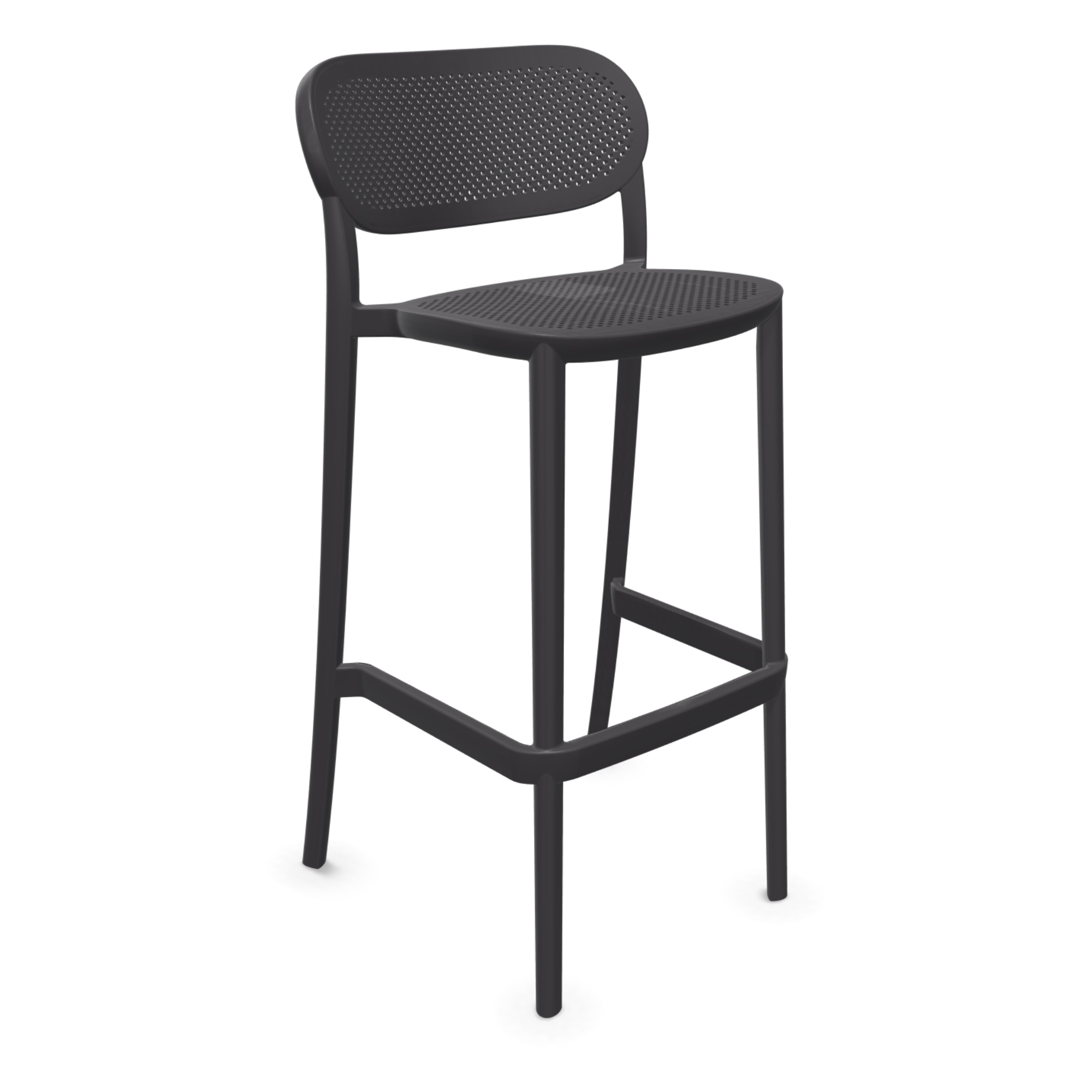 GABER Nuta Hochstuhl Sitzhöhe 68 oder 78 cm - outdoorfähig