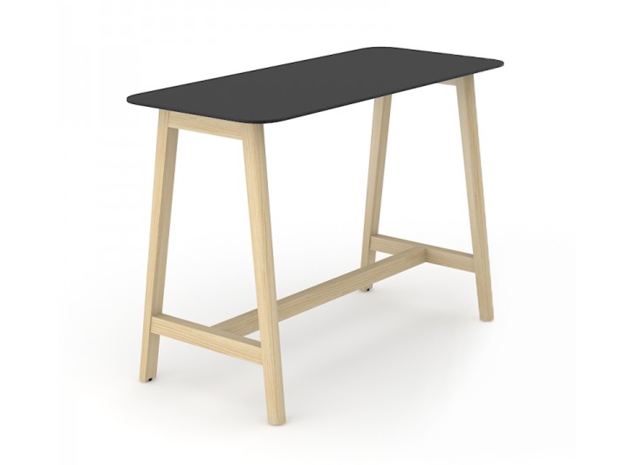 Stehtisch Simple Wood mit Tischplatte in FENIX