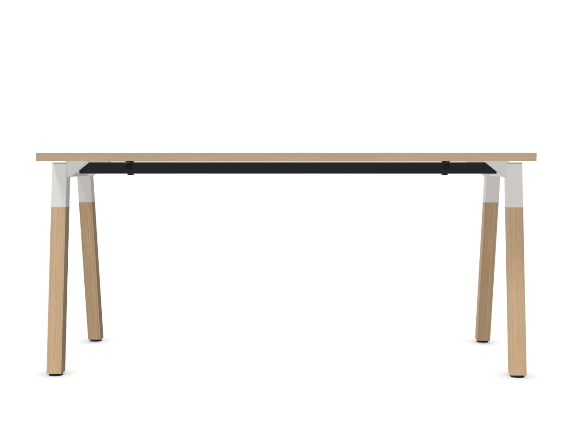 Designer Schreibtisch Gestell Metall Eiche