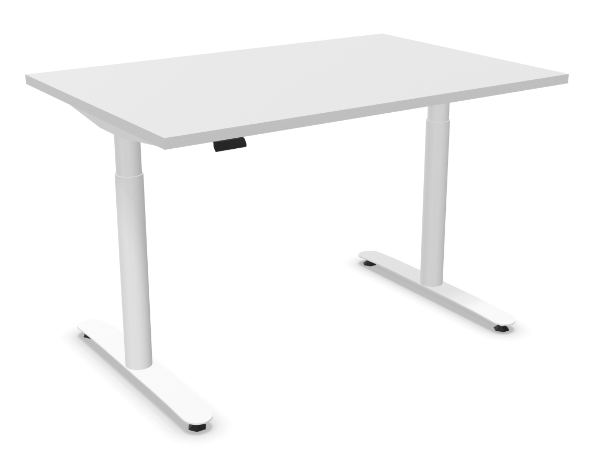 Steh-Sitzschreibtisch 4BM-DESK2 elektrische Höhenverstellung 63-127 cm