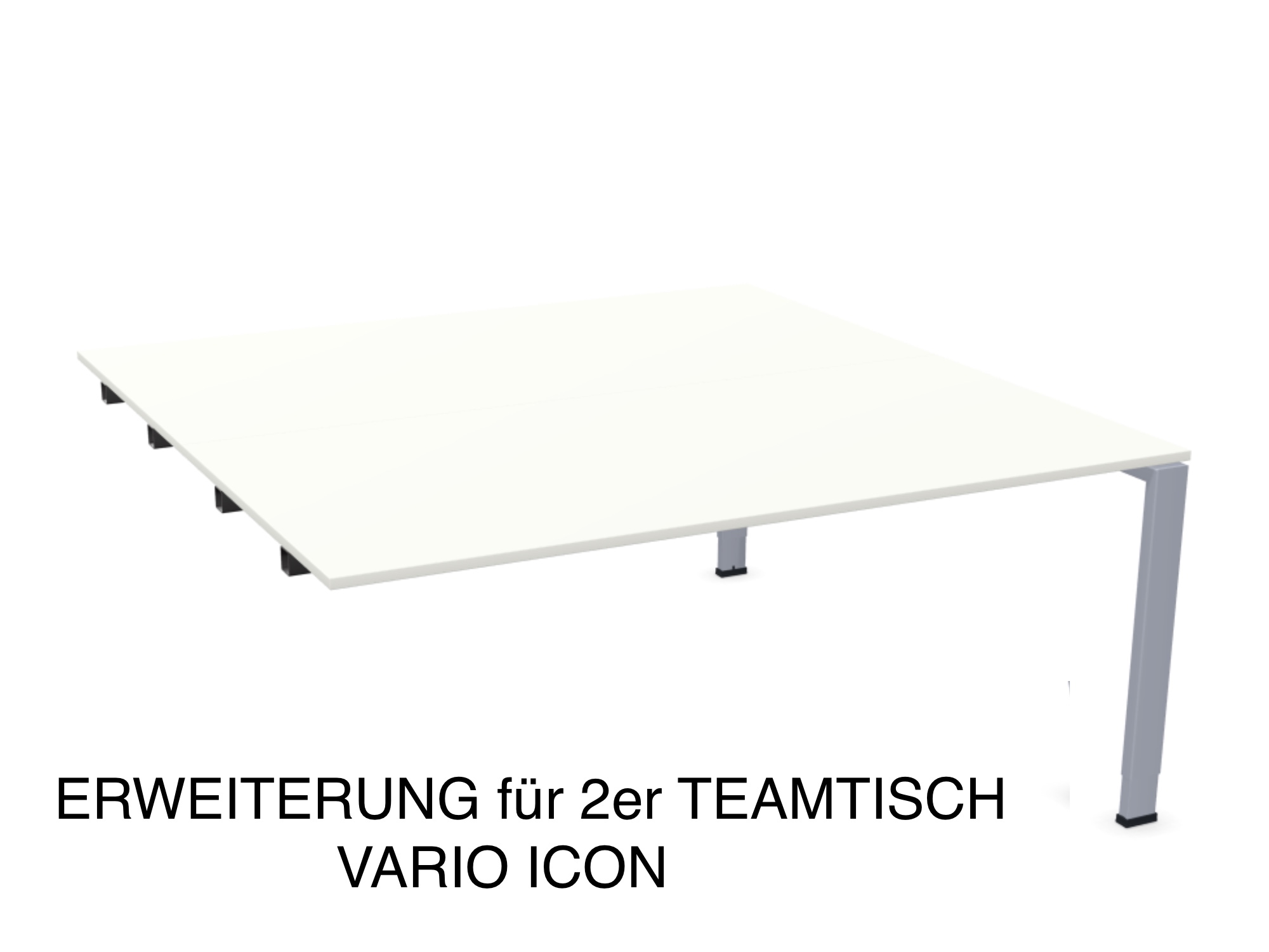 Vario ICON Erweiterung Teamschreibtisch 4-Fuss
