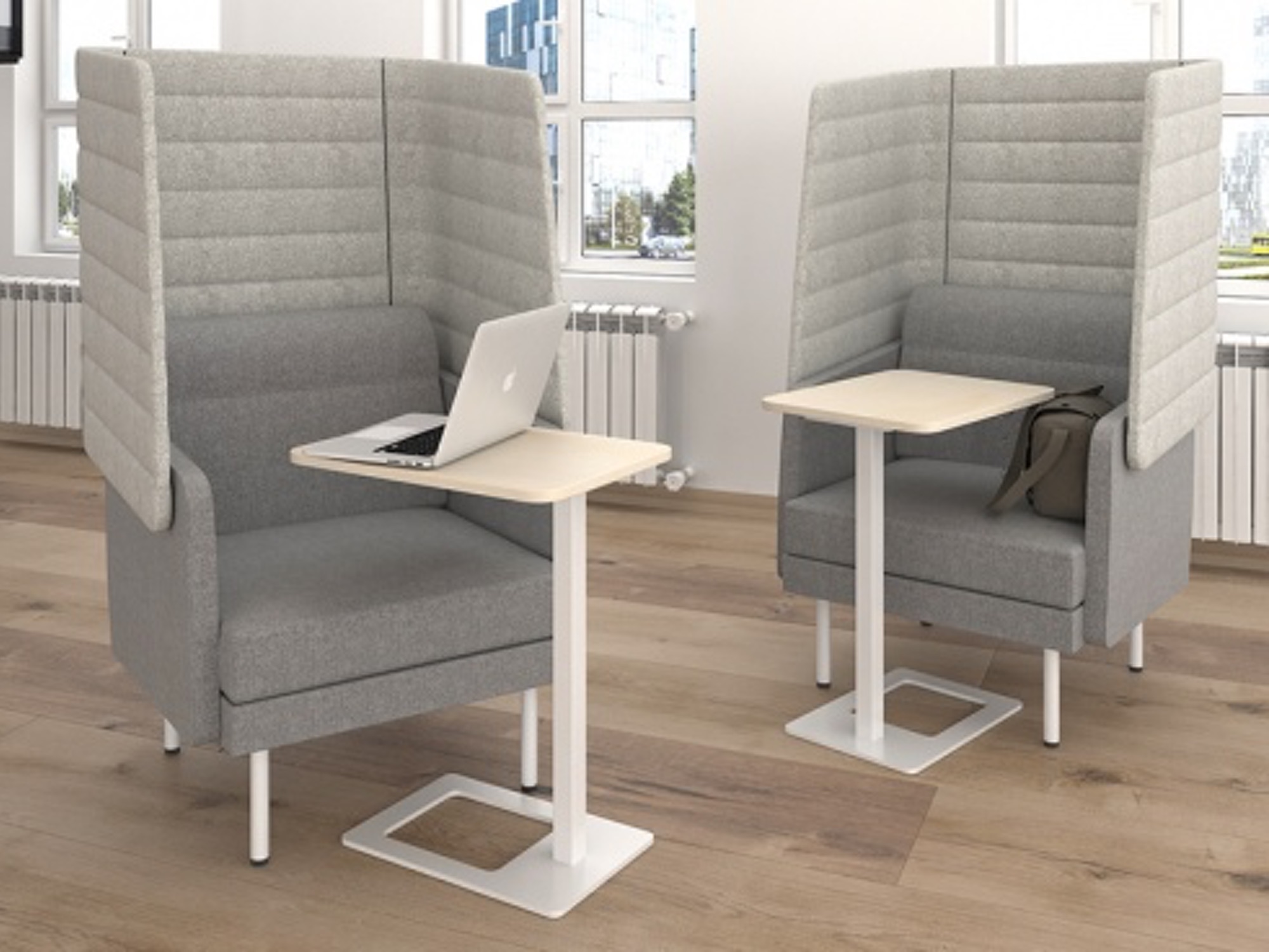 Beistelltisch Soli mit Metallgestell