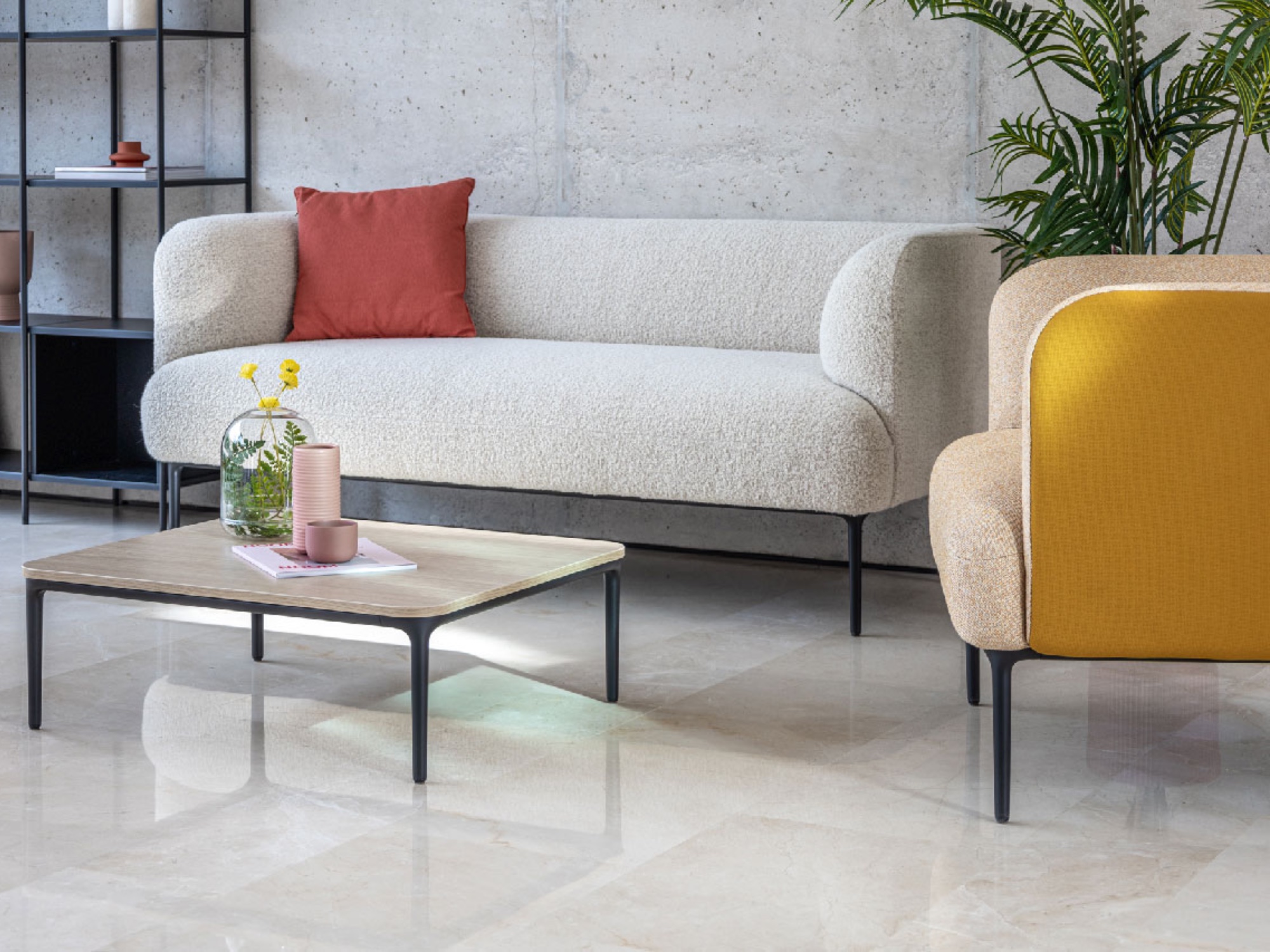 Actiu CUIC Loungesofa 2-Sitzer