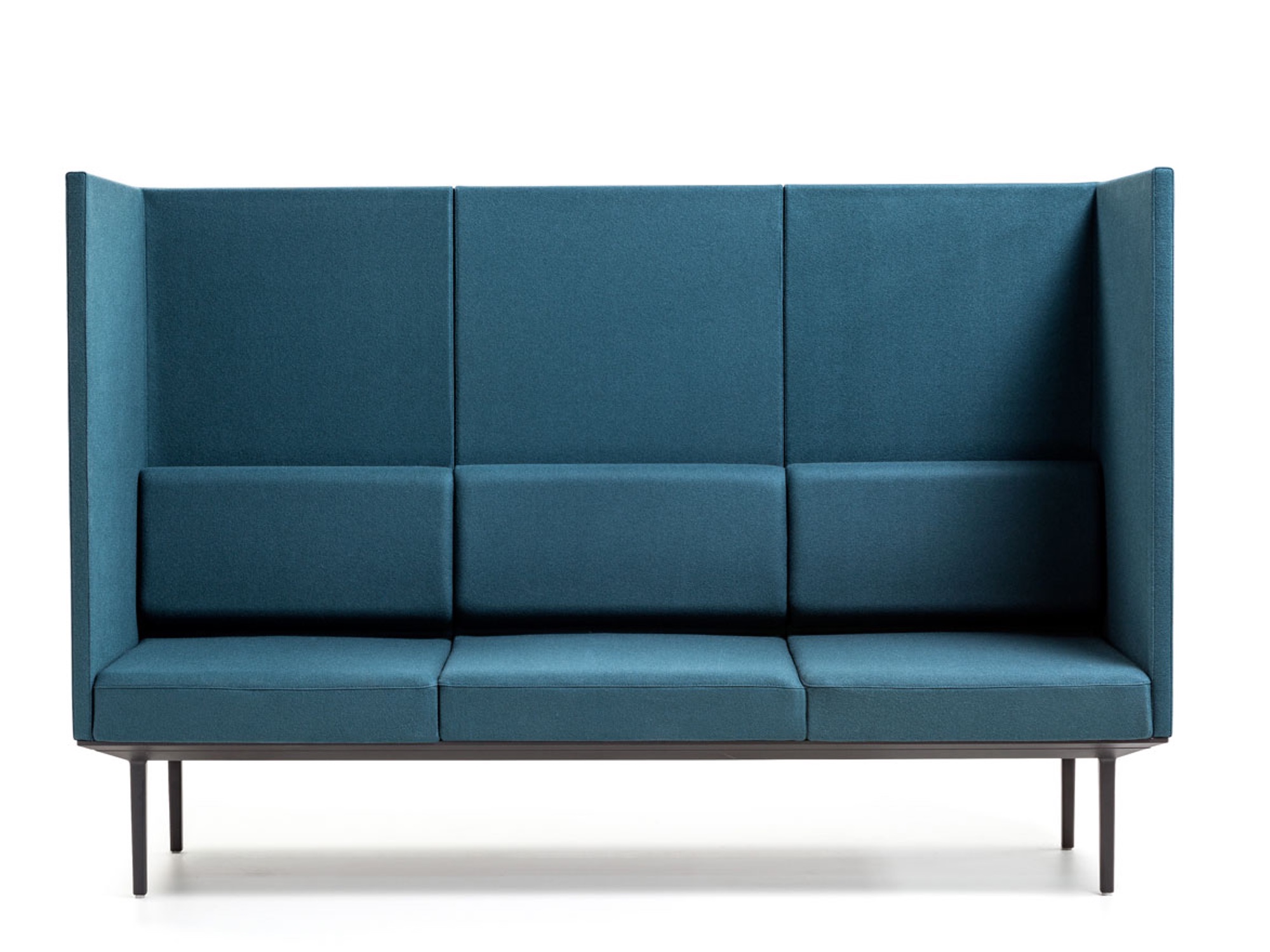 Actiu LONGO POD LN213 3-Sitzer Sofa mit hohem Rücken