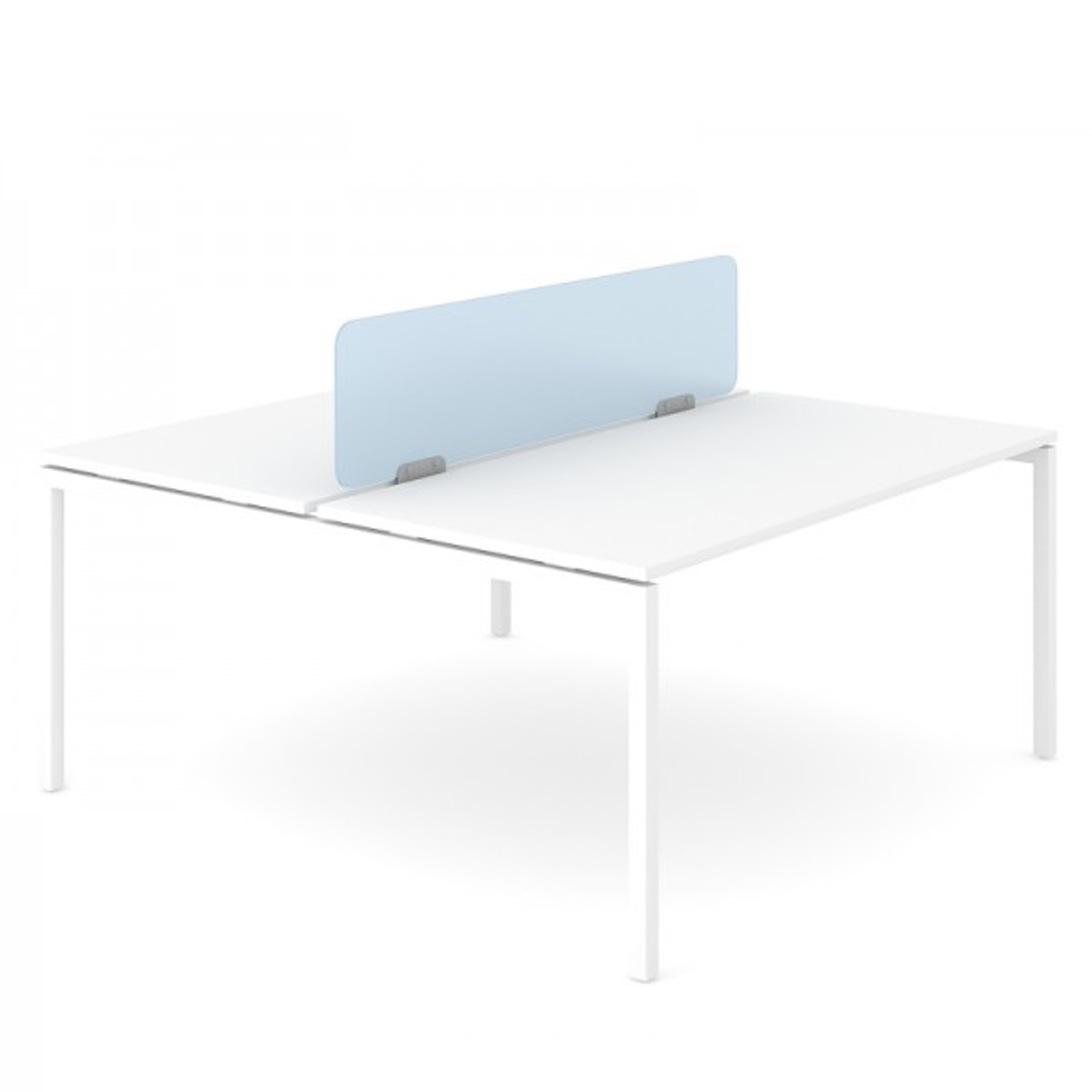 PLEXI Tischtrennwand für Bench aus Plexiglas