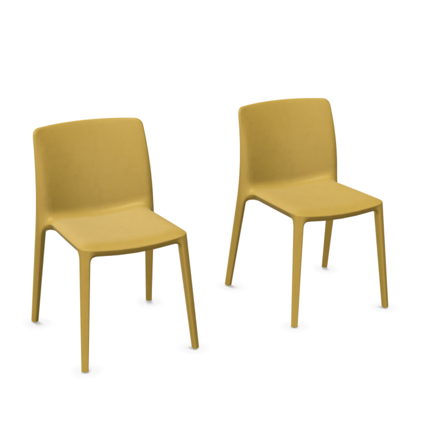 Actiu Fluit Stapelstuhl aus Kunststoff 100% Recycling