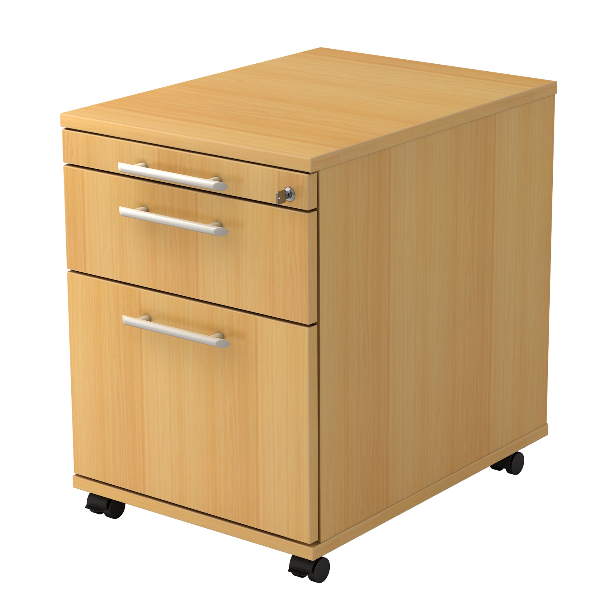 Rollcontainer XCE42 mit Hängeregister in Tiefe 58 cm