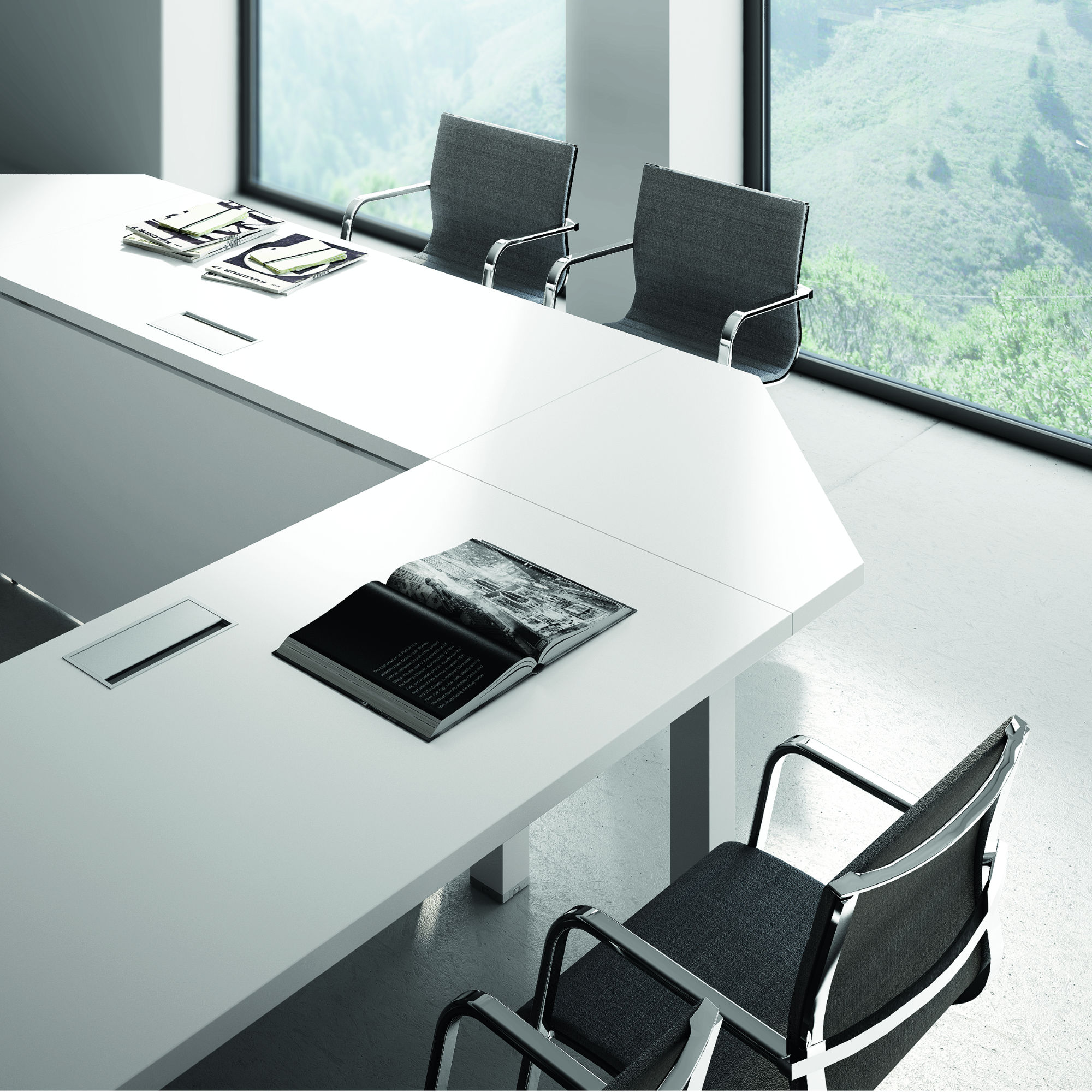 frezza Asset Konferenztisch 320x320 cm