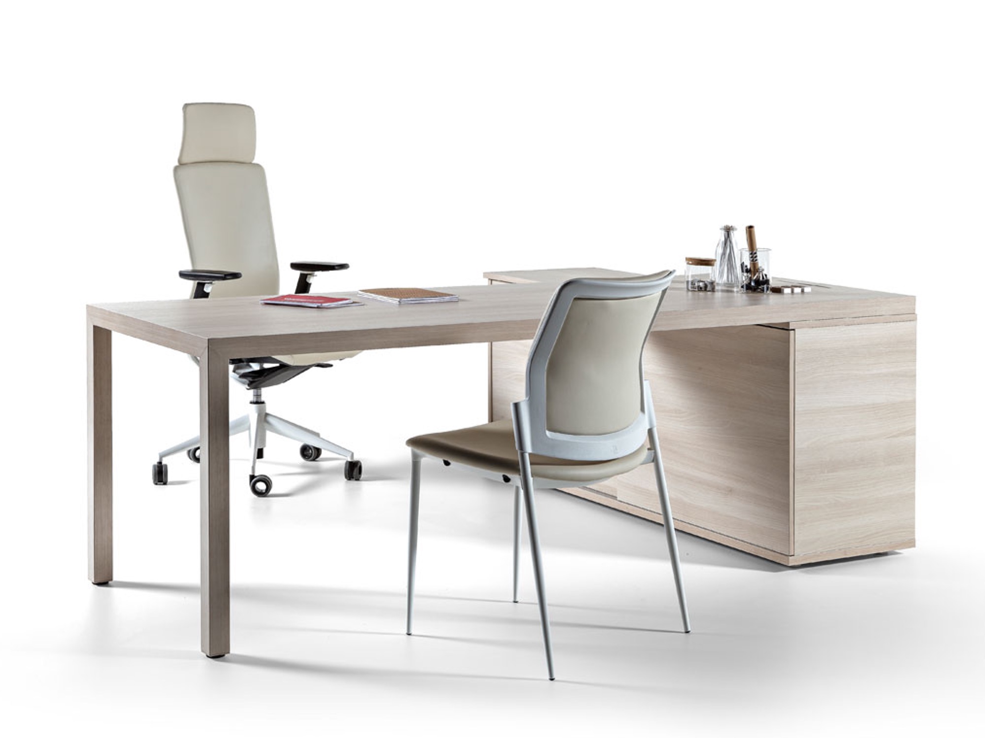 Actiu PRISMA Schreibtisch mit Sideboard