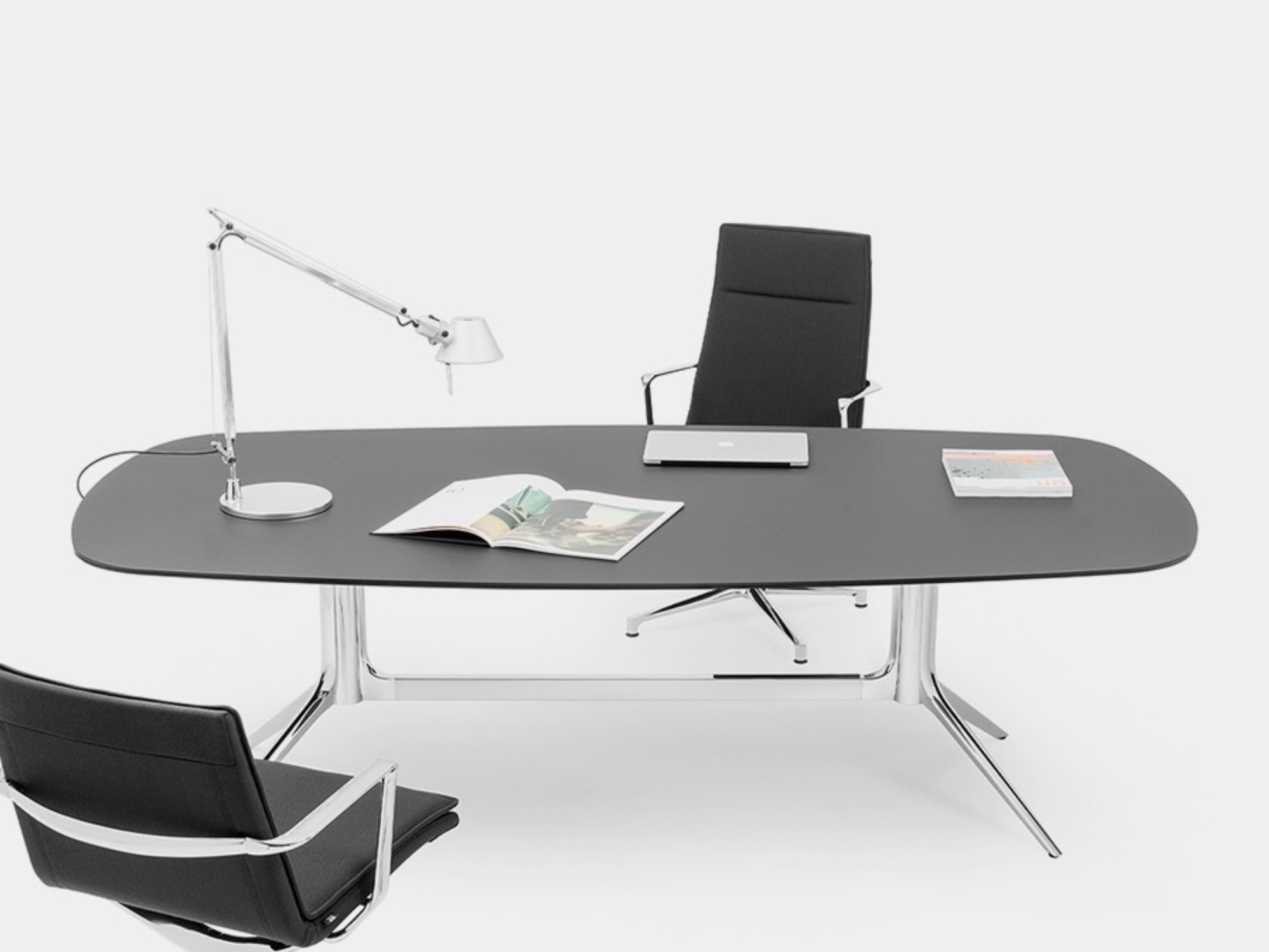 ICF noTable Designer Schreibtisch hochwertig in bootsform