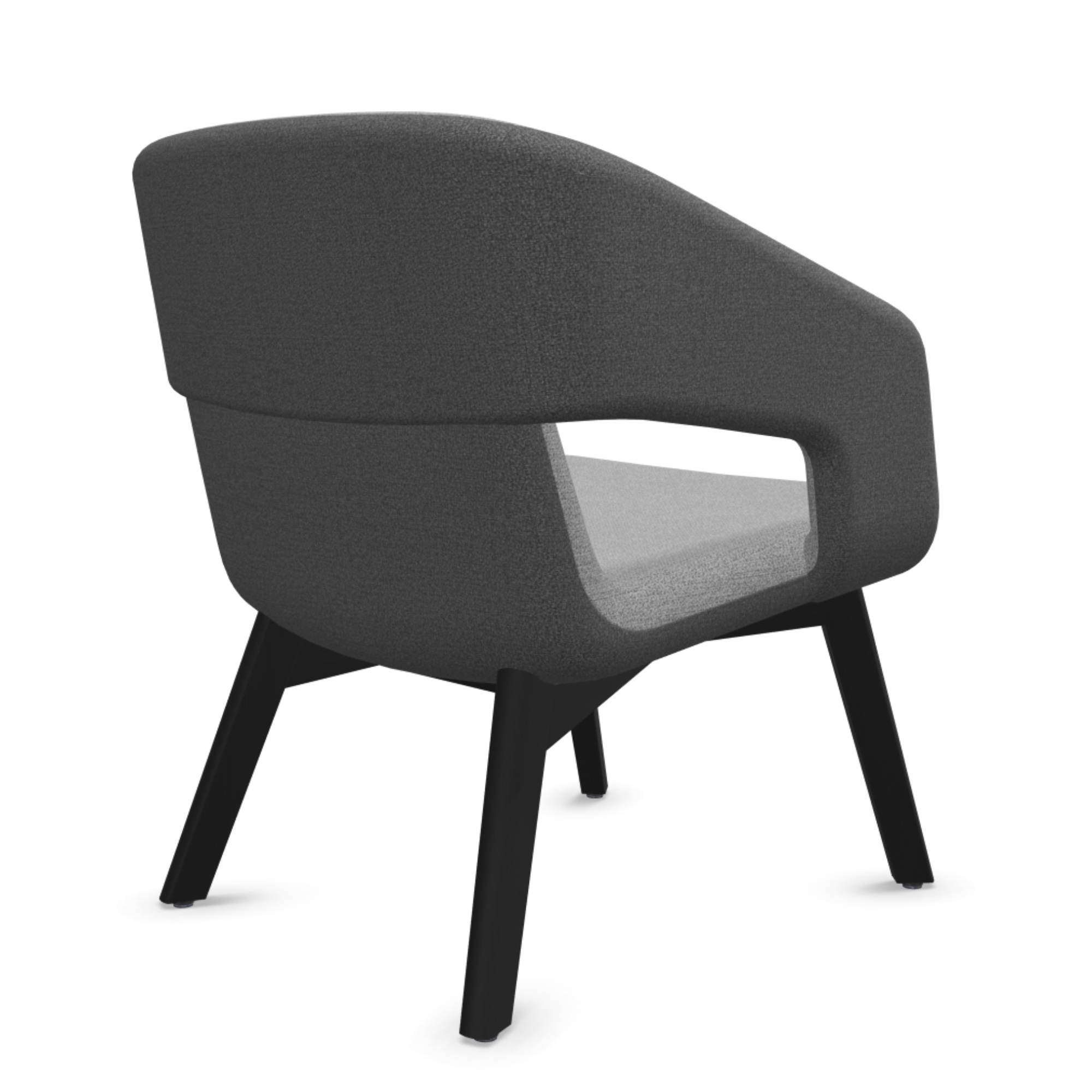 SoftSeating Lounge Sessel niedrig mehrfarbig