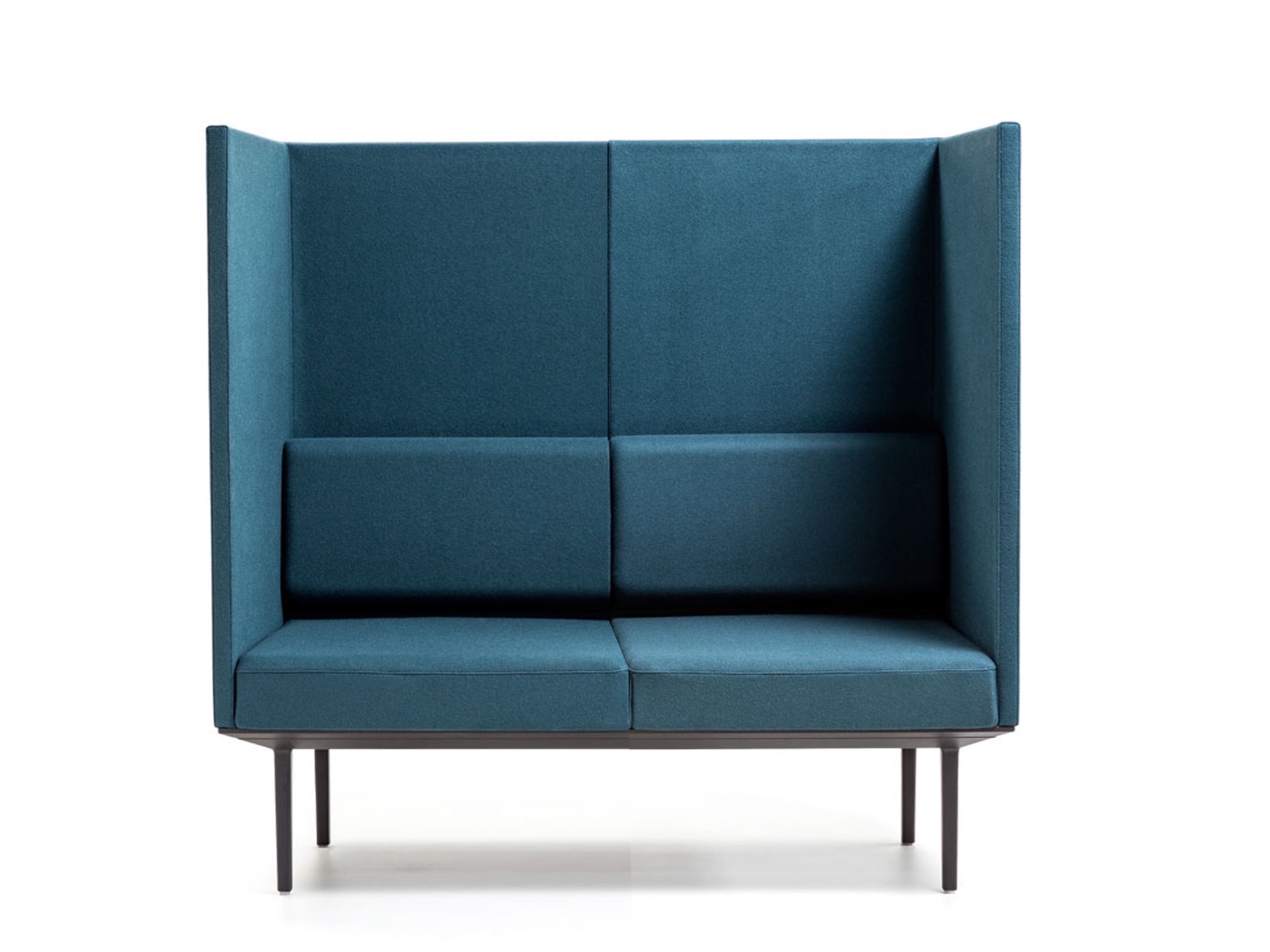 Actiu LONGO POD LN212 2-Sitzer Sofa mit hohem Rücken