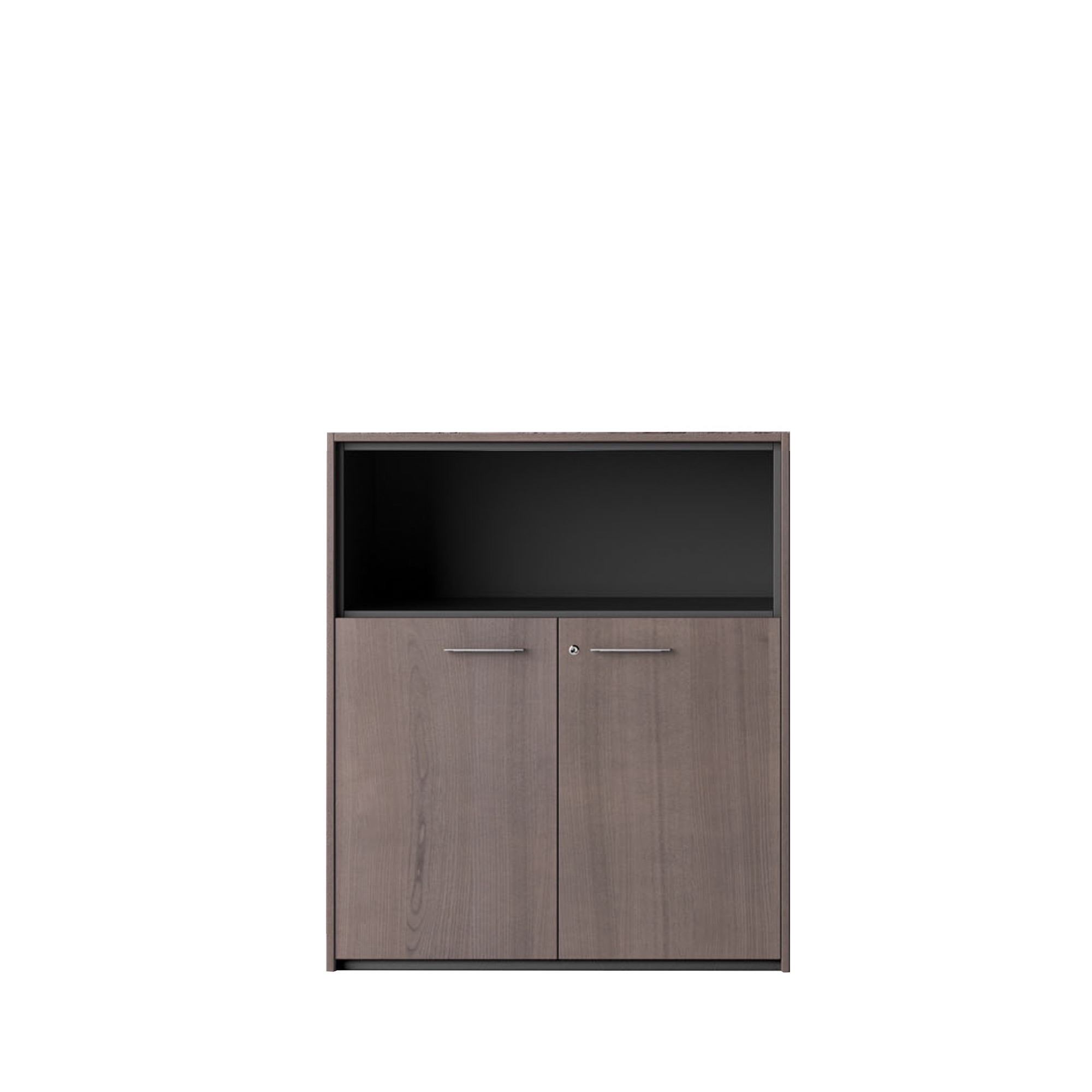 Frezza Passepartout 3OH Regal mit 2 Flügeltüren 90/100x36/46x118 cm (BxTxH)