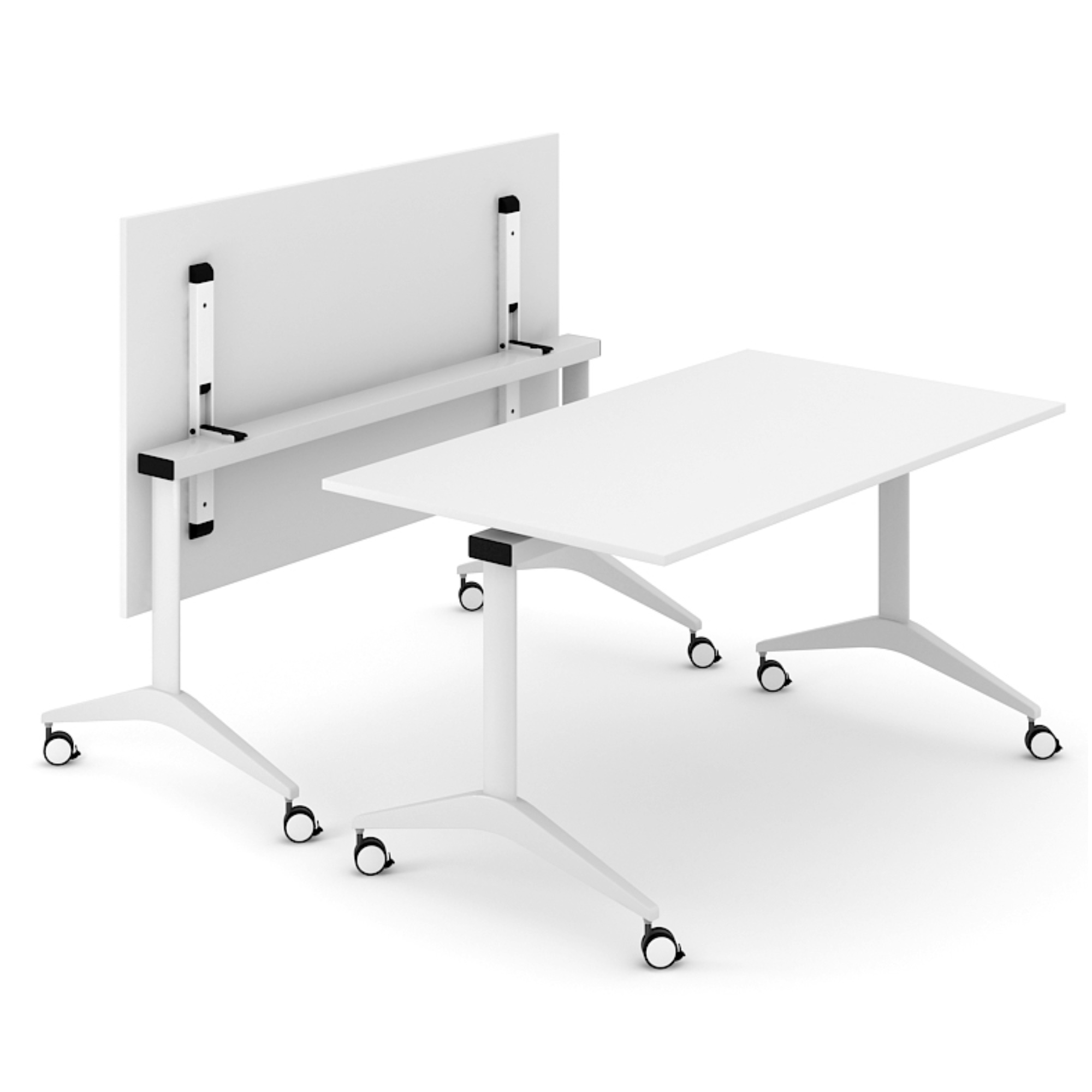 FLIP Klapptisch 140/160x80 cm mit Rollen - klappbar und beweglich - nicht mehr lieferbar