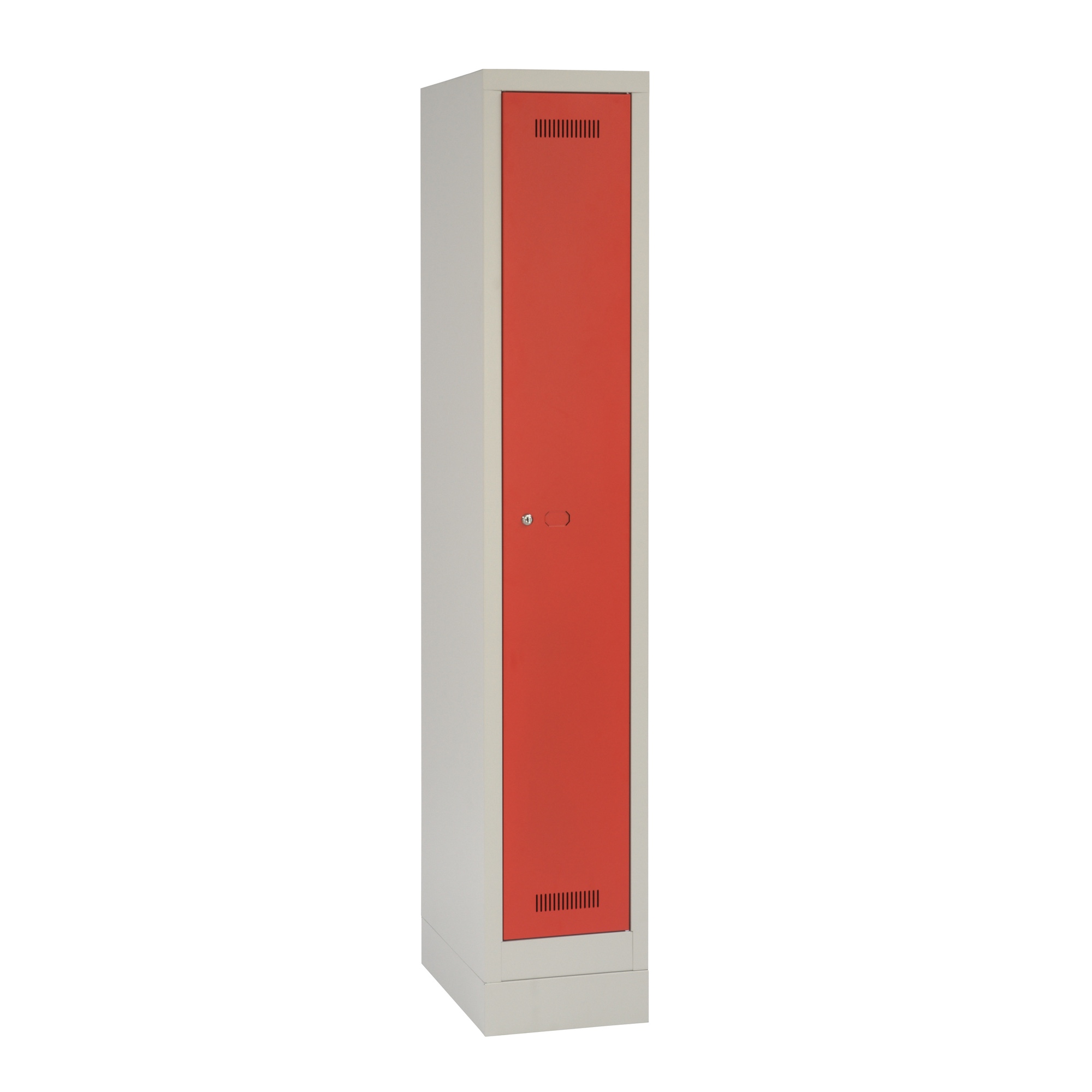 Bisley Mono Bloc Gaderobenschrank mit 1 Abteil Hutablage und Kleiderhäken