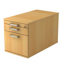 Rollcontainer XVE42 mit Hängeregister in Tiefe 80 cm