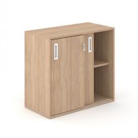 PLEXX Schiebetürenschrank 2OH in Melamin
