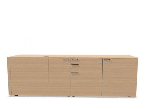 Bralco Metar Container MC17053R für Management Schreibtisch