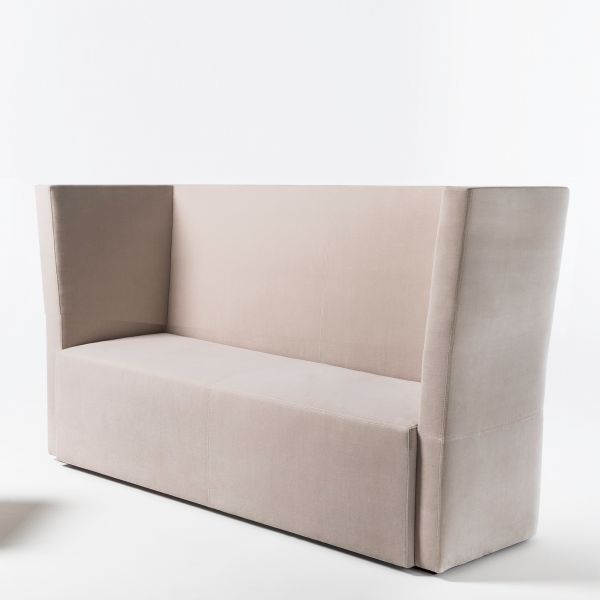 Noti hussar Loungesofa 2-Sitzer mit Rückenlehne niedrig