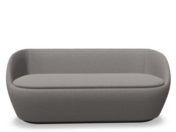 RADAR 2-Sitzer Sofa Ruecken niedrig : Designsofa