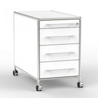 Gabler Büromöbel SystemFX2 Rollcontainer mit 3 x Schublade und Materialschublade