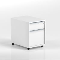 Rollcontainer FLEX T60 B43 H56 mit 1 x Schublade, 1 x Hängeregister und Schloss