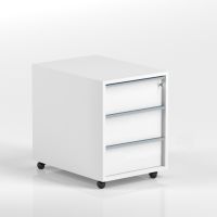 Rollcontainer FLEX T60 B43 H56 mit 3 Schubfächer und Schloss